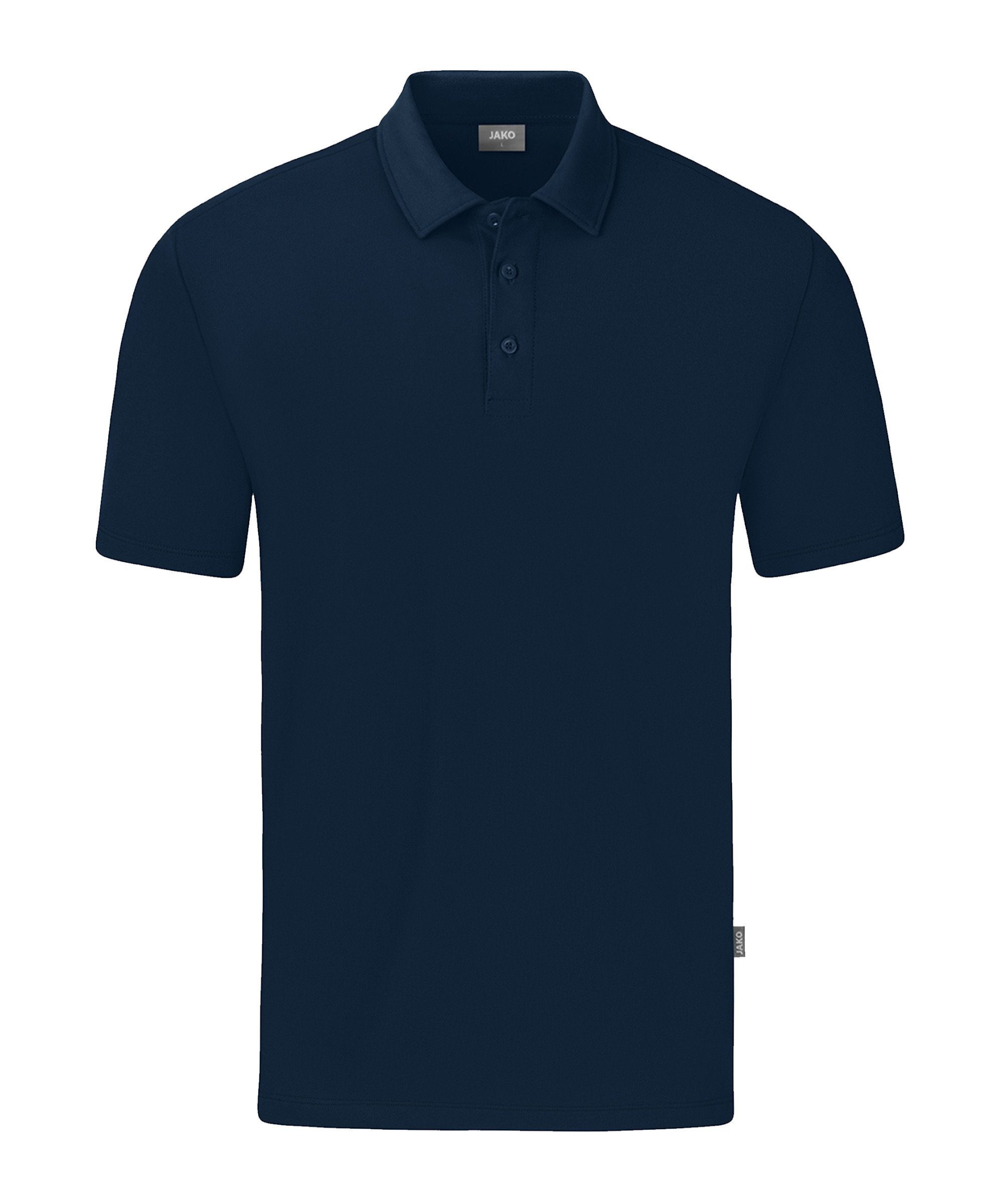 Jako T-Shirt Organic Stretch Polo Shirt default blaublau