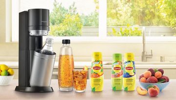 SodaStream Getränke-Sirup, 3 Stück, 2xPfirsich +1x Lipton Zitrone IceTea je 440ml, 9L Fertiggetränk