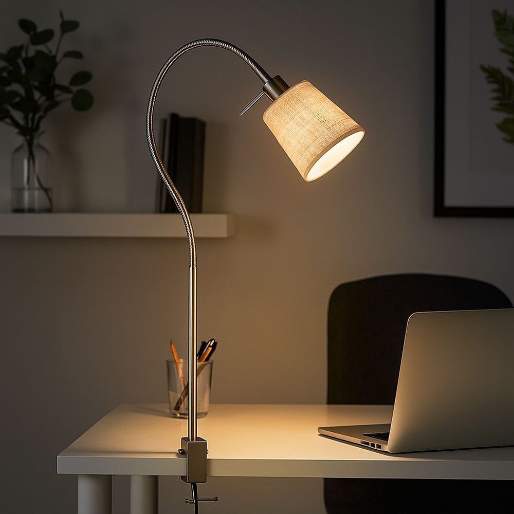 FISCHER & HONSEL Klemmleuchte, Leuchtmittel nicht inklusive, Klemmleuchte T günstig online kaufen