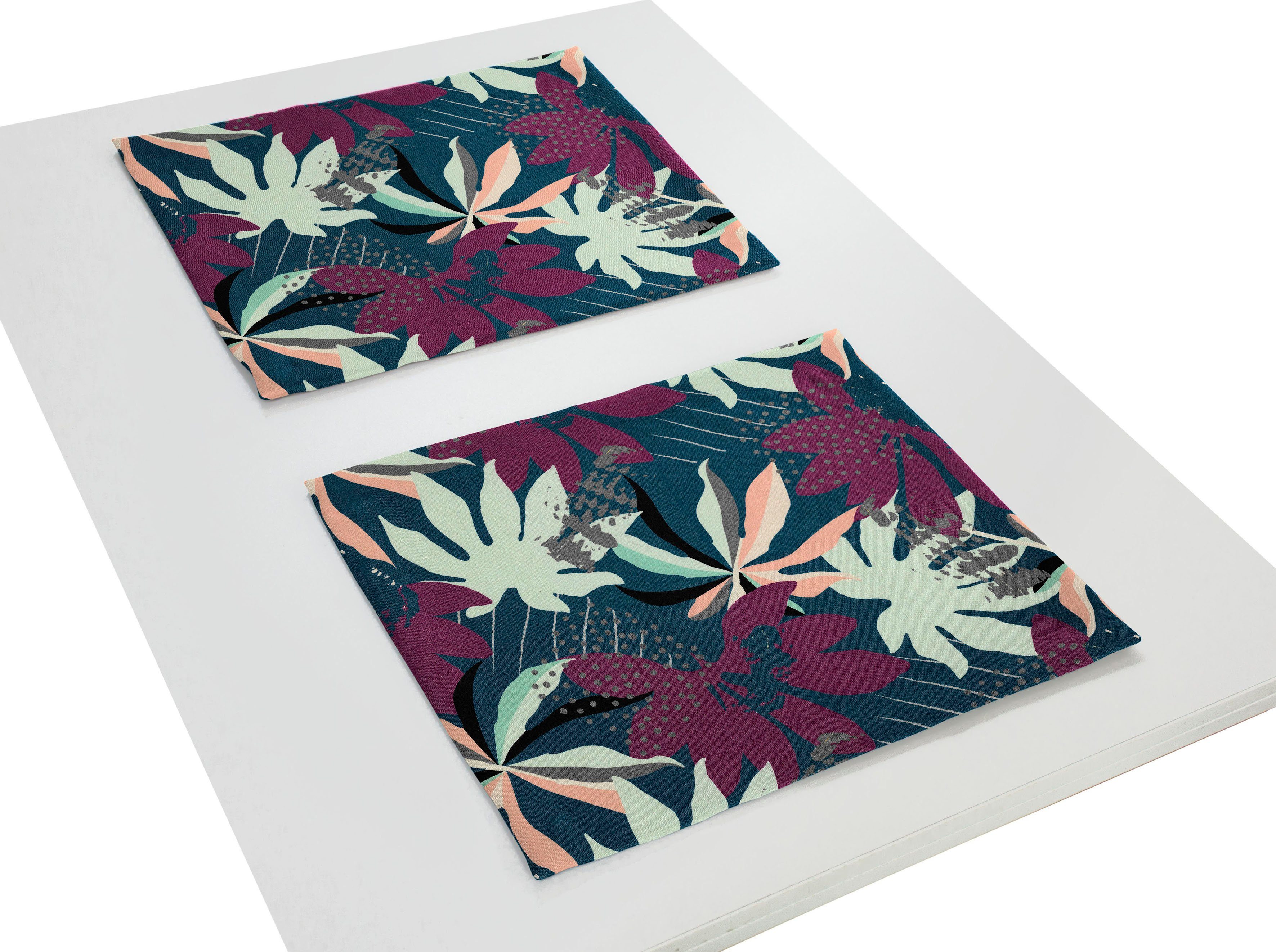 Adam Platzset Jungle, (2-St), GOTS organic,zertifiziert durch CERES 0242Made in Germany