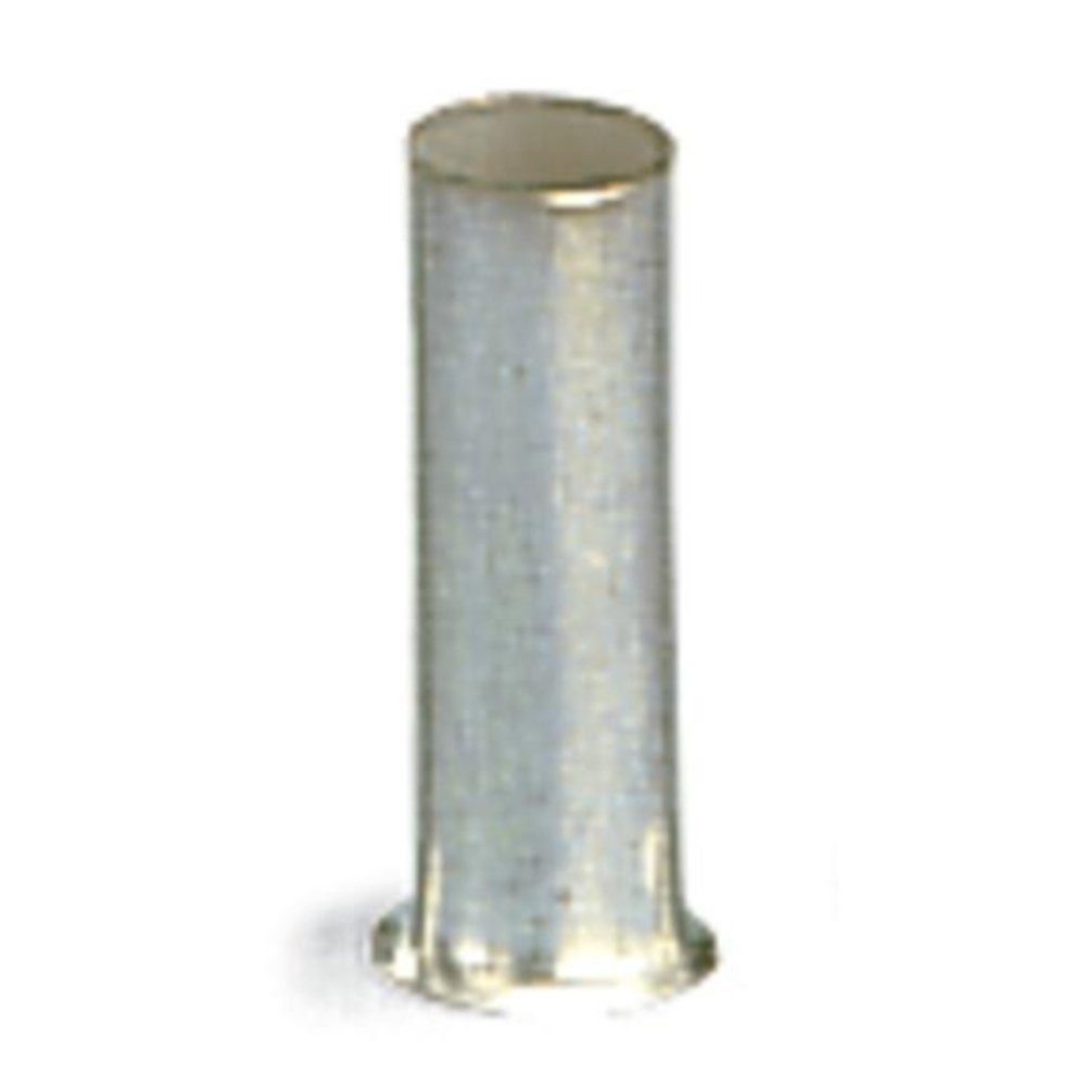 WAGO Aderendhülsen WAGO 216-124 Aderendhülse 1.5 mm² Unisoliert Metall 1000 St., 216-124