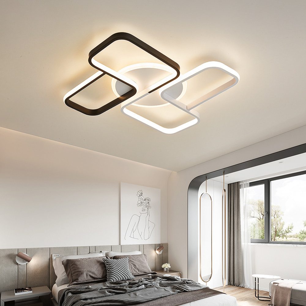 Eurotondisplay LED Deckenleuchte LED Deckenleuchte Deckenlampe Fernbedienun günstig online kaufen