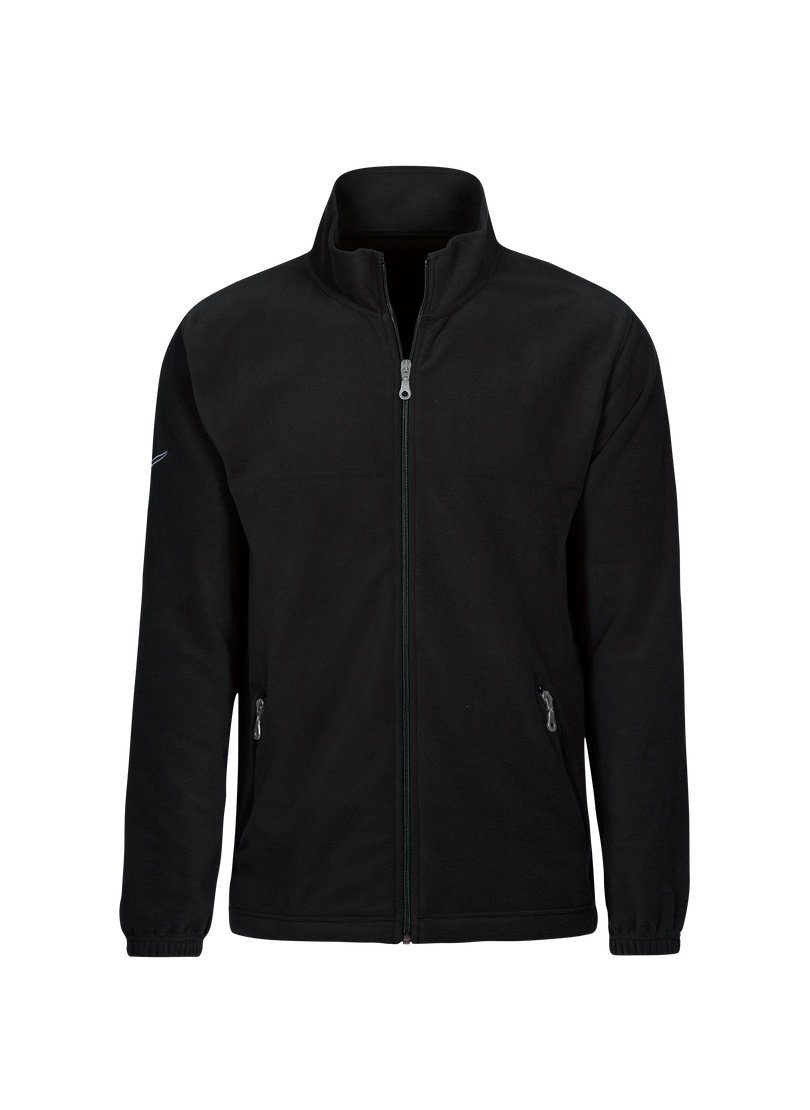 Trigema Fleecejacke TRIGEMA Fleecejacke schwarz