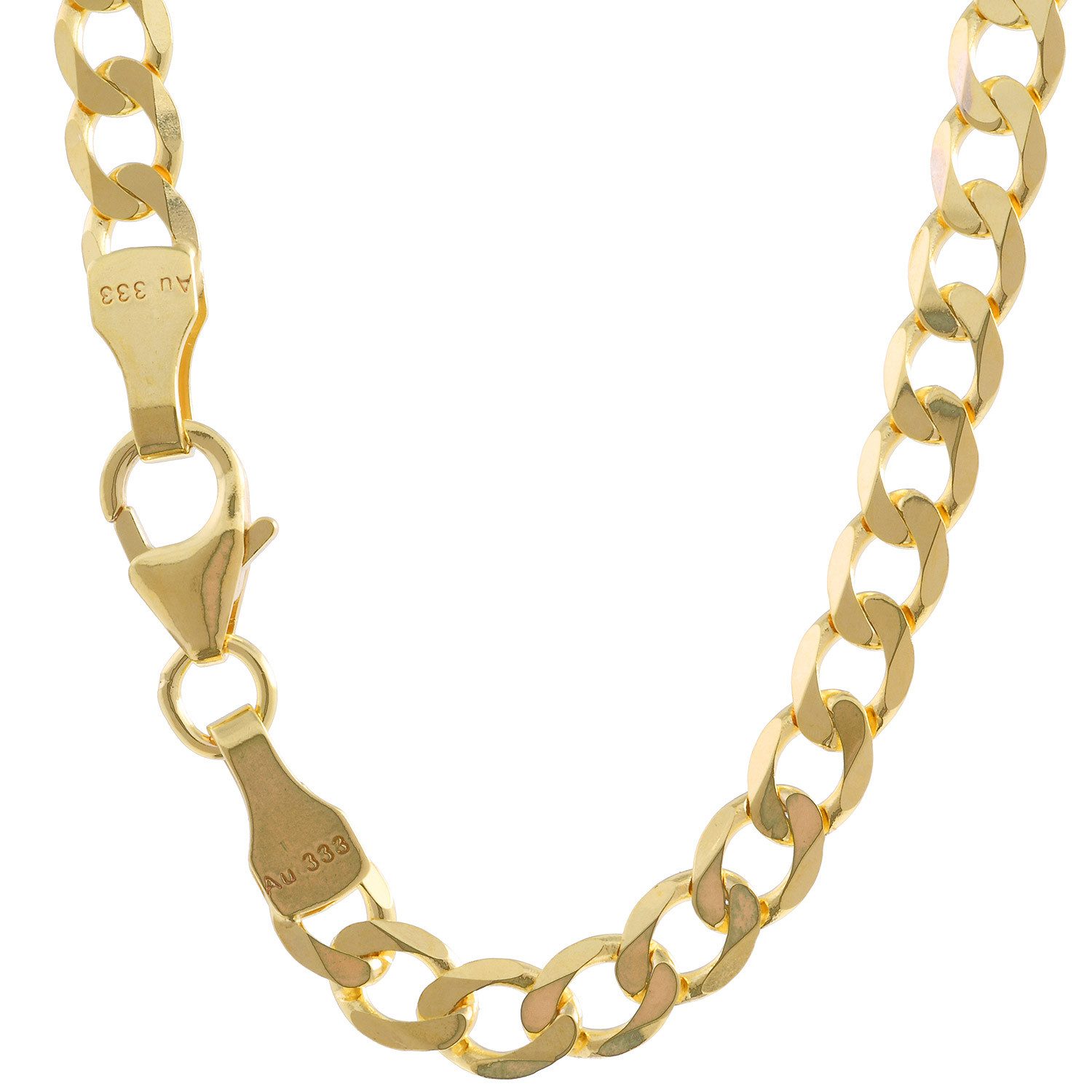 HOPLO Goldarmband Goldkette Panzerkette Länge 21cm - Breite 3,9mm - 333-8 K günstig online kaufen