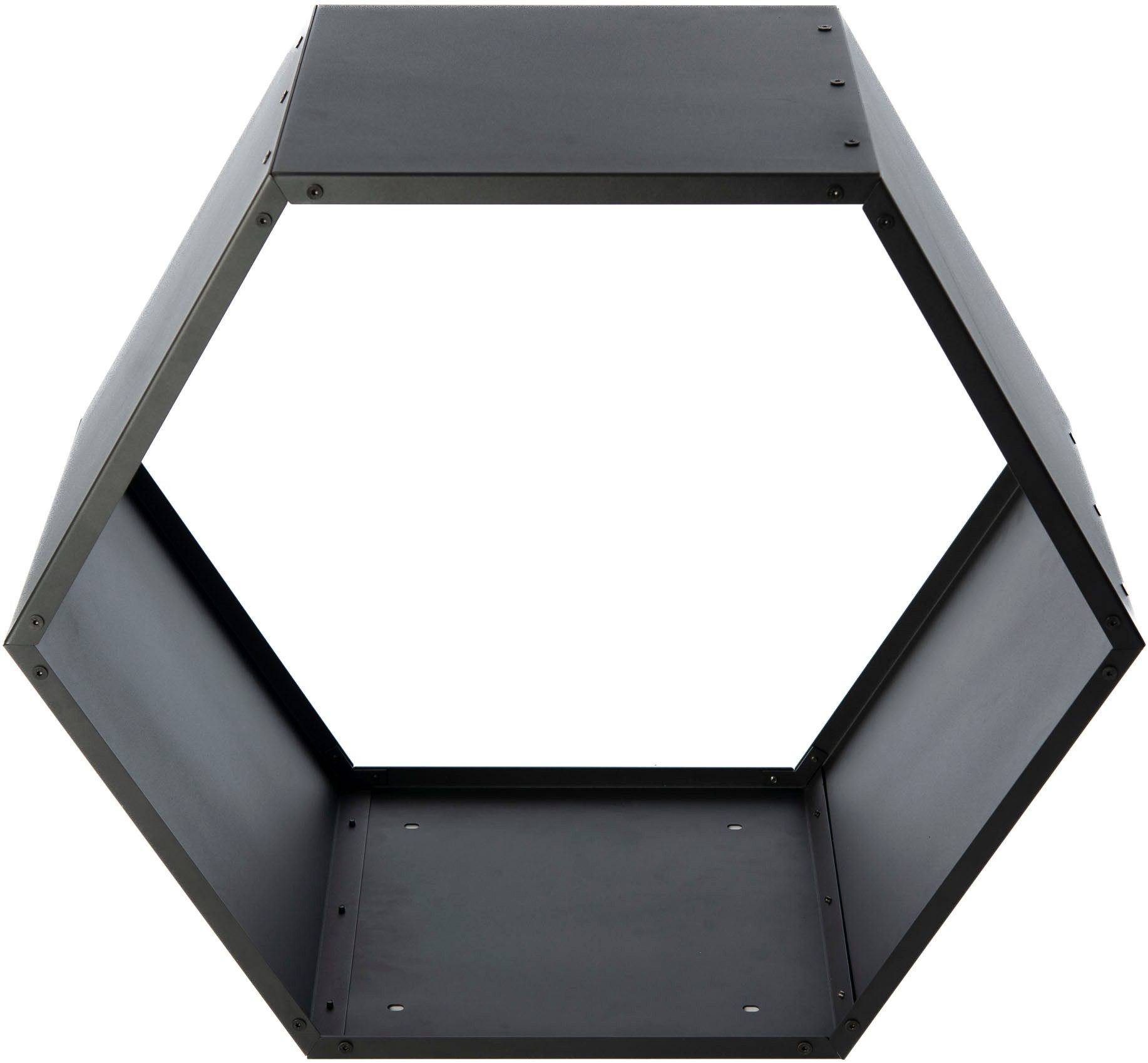 WESTMANN Kaminholzregal Biene, BxTxH:88x44,5x76,5 cm, schwarz, BxTxH: 88x44,5x76,5cm