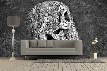WandbilderXXL Fototapete Suger Skull, glatt, Kult & Kultur, Vliestapete, hochwertiger Digitaldruck, in verschiedenen Größen