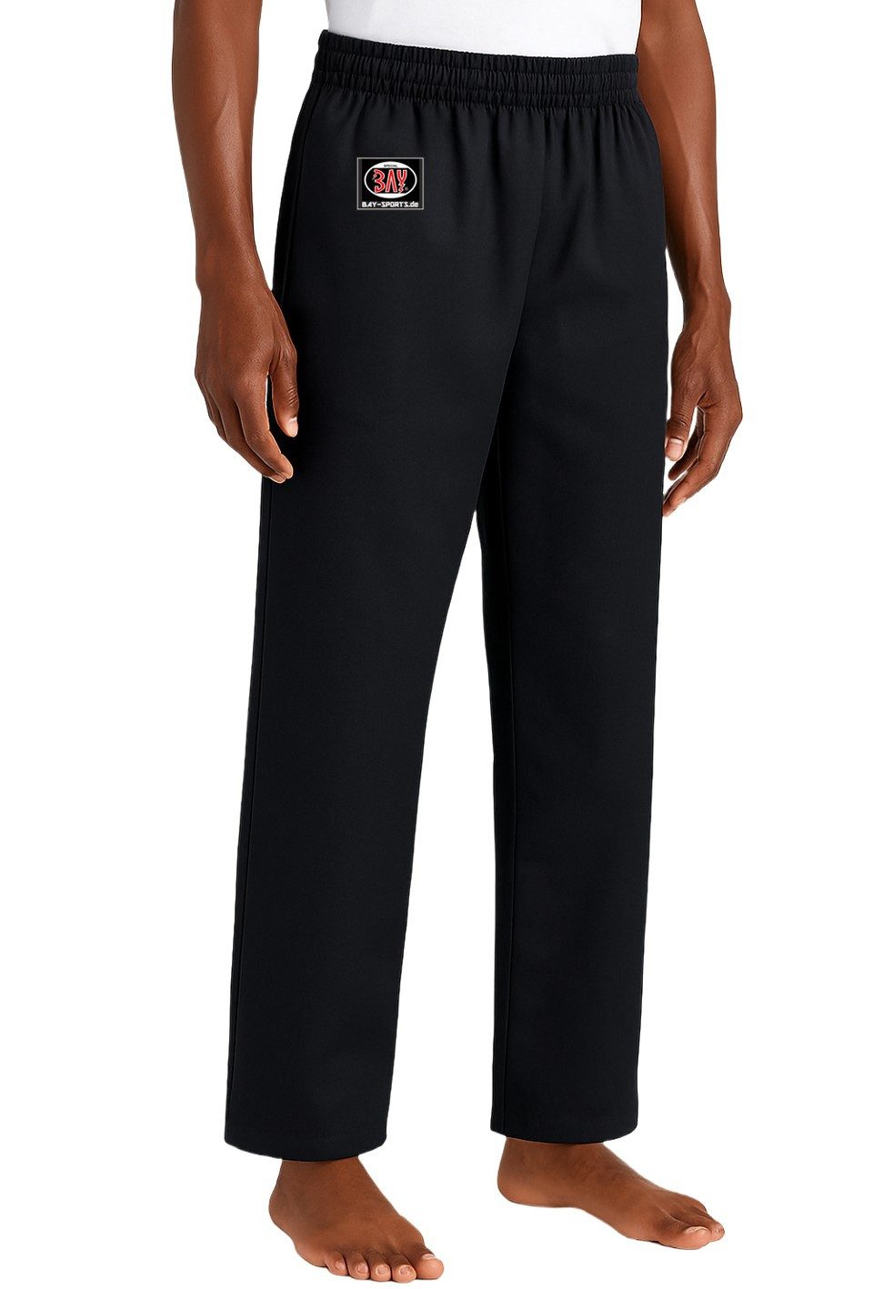 BAY-Sports Sporthose Kampfsporthose Traditional Basic 2025 Karatehose Baumwolle 8 Unzen (Stück, leicht und vielseitig) 100% Baumwolle, 8 UZ, leichtes, strapazierfähiges, solide
