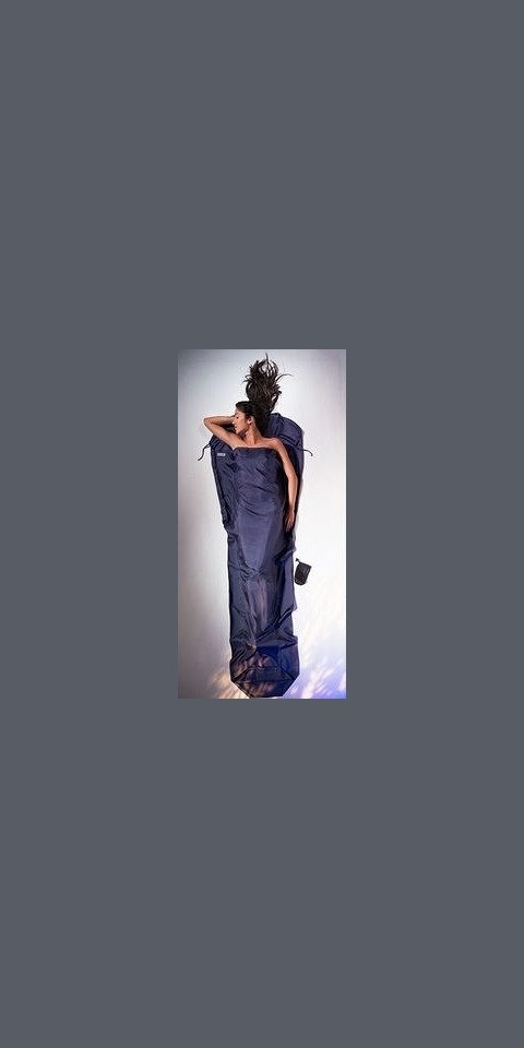 Cocoon Schlafsackinlett Cocoon MummyLiner Seide Hüttenschlafsack (Wärmeleistung +5,3°C / ma