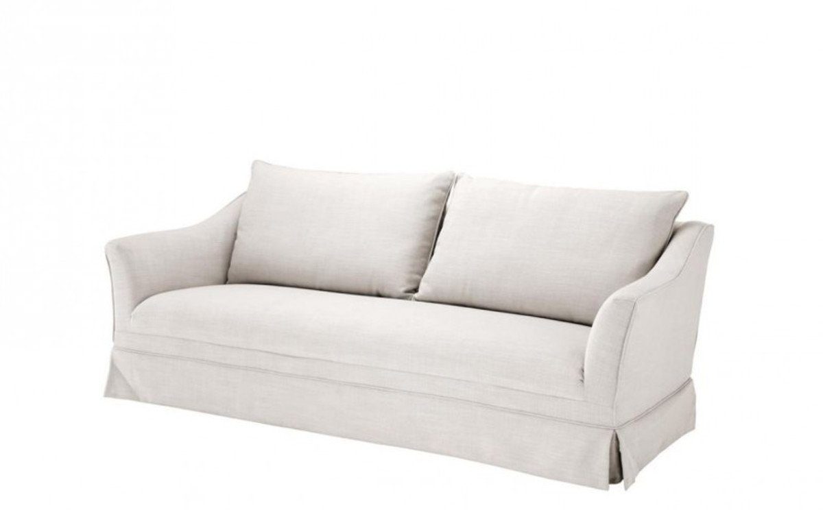 Casa Padrino Sofa Luxus Sofa Panama Natural - Limited Edition