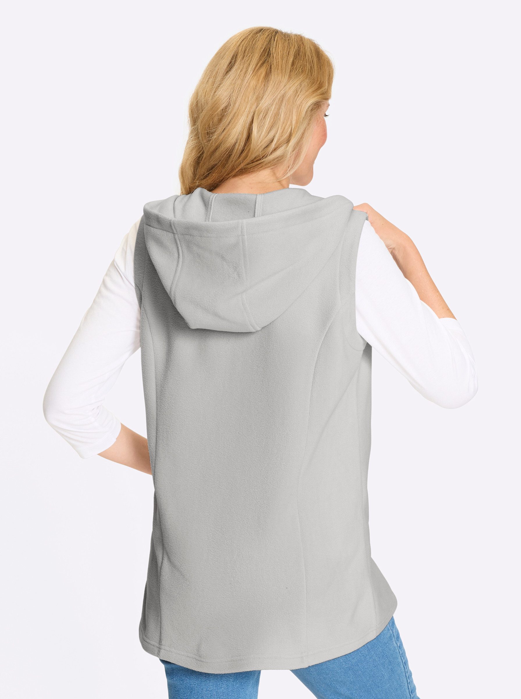 Sieh an! Jerseyweste Fleece-Weste günstig online kaufen