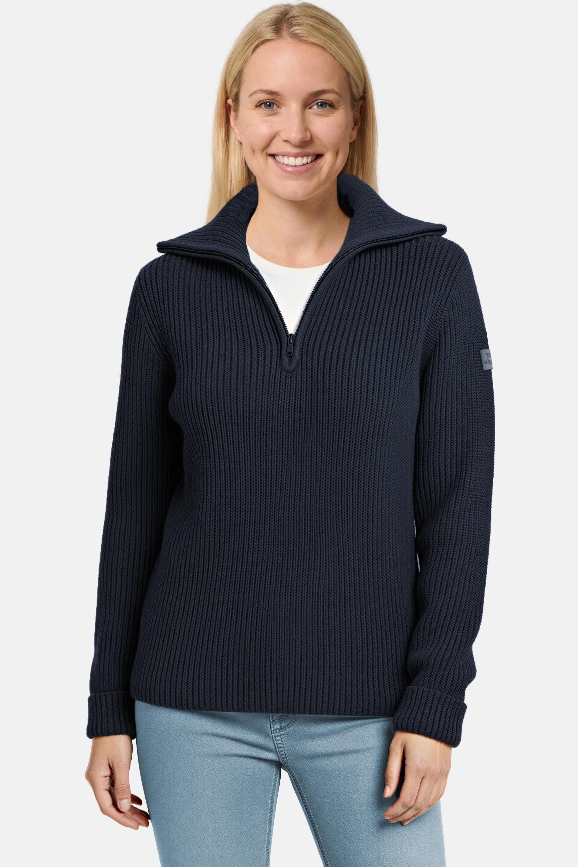 HANSEHELD Troyer Damen Troyer Merino GOTS Organic - Made in Germany