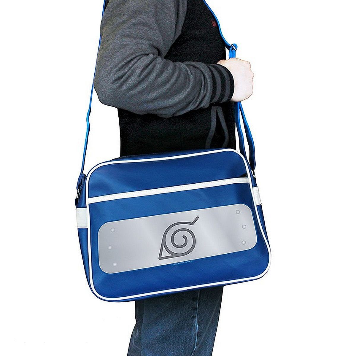 Symbol Freizeittasche Tasche Naruto Konoha ABYstyle Bag Messenger Shippuden