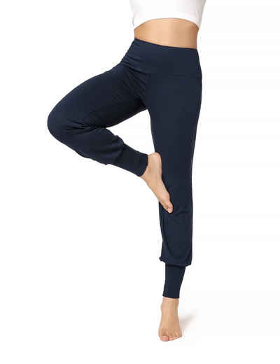 Bellivalini Leggings Yoga Hose Damen Trainingshose BLV50-278 (1-tlg) aus Viskose, elastischer Bund