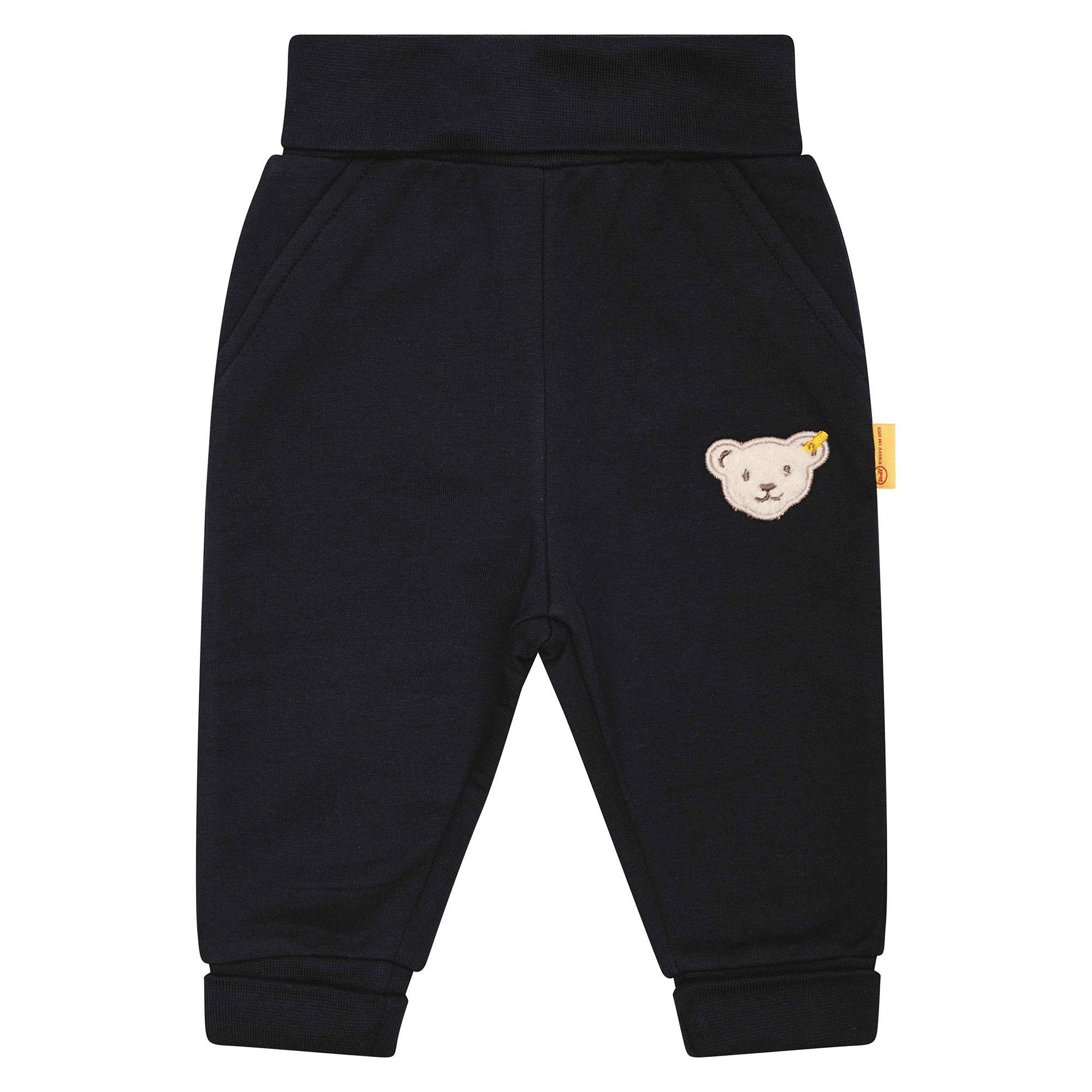 Steiff Stoffhose Unisex Jogginghose Baumwolle