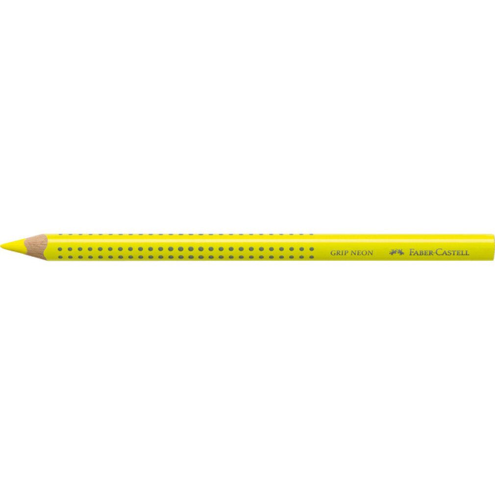 Faber-Castell Bleistift Jumbo Grip Neon Trockentextliner (neon-gelb)