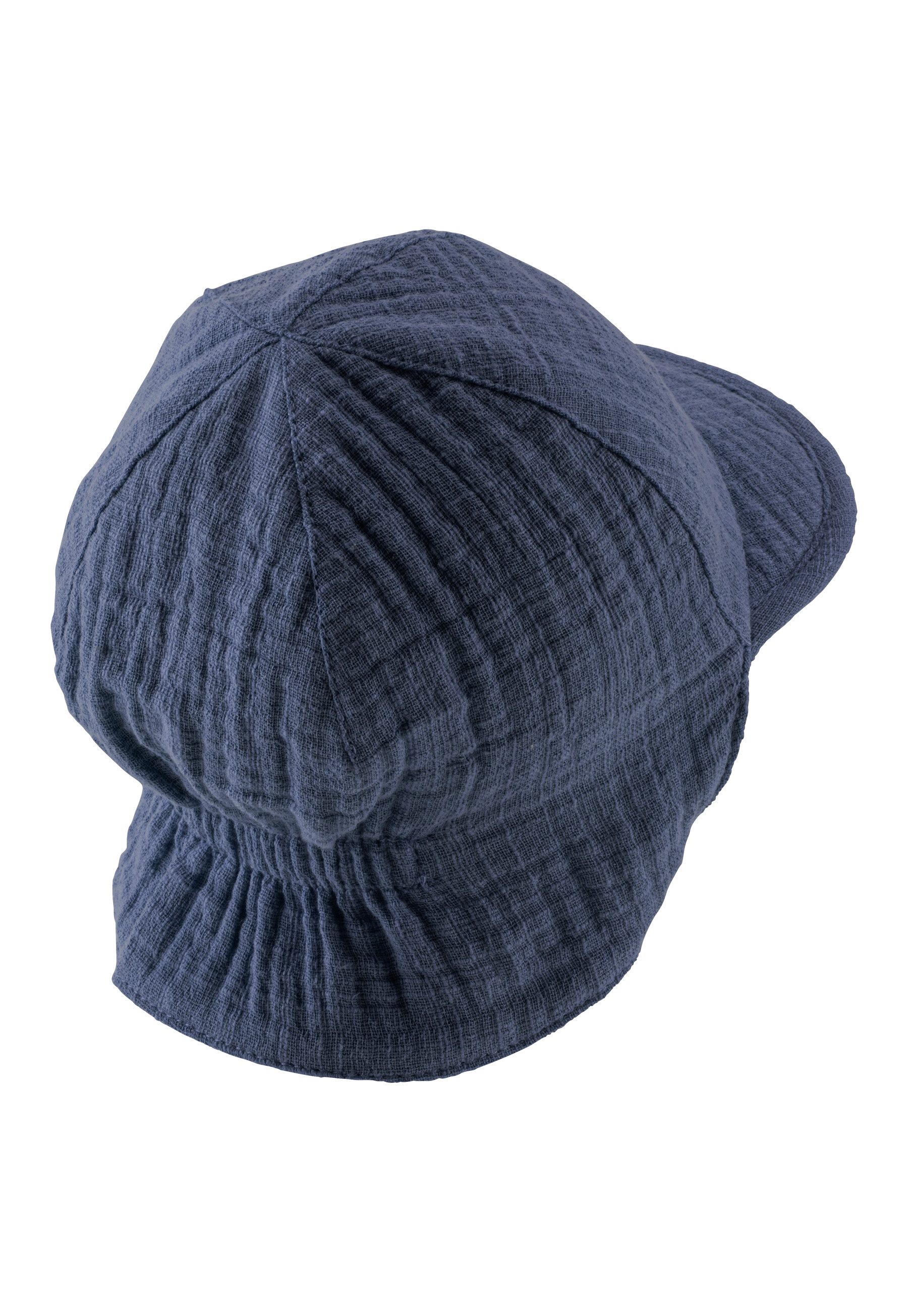 Sterntaler® Strickmütze Schirmmütze mit Nackenschutz uni günstig online kaufen