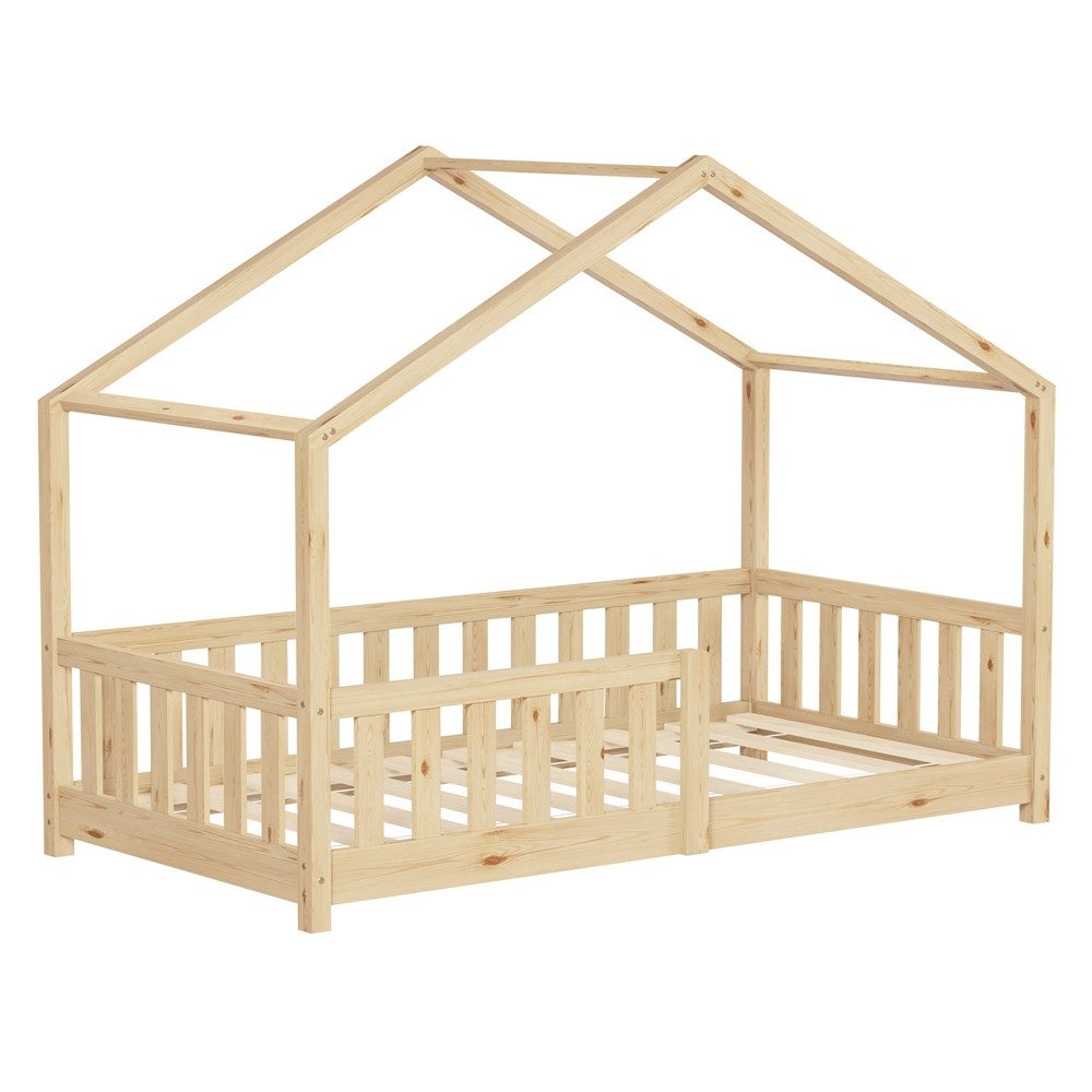 ML-DESIGN Spielbett Hausbett Kinderbett inkl. Lattenrost günstig online kaufen