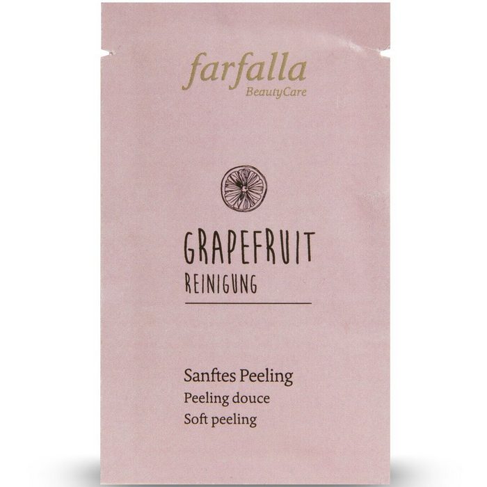 Farfalla Essentials AG Gesichtspeeling Grapefruit Reinigung Sanftes Peeling 7 ml
