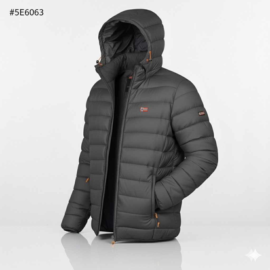 Geographical Norway Steppjacke Hochwertige Outdoorjacke AMIGOLOR mit Kapuze günstig online kaufen