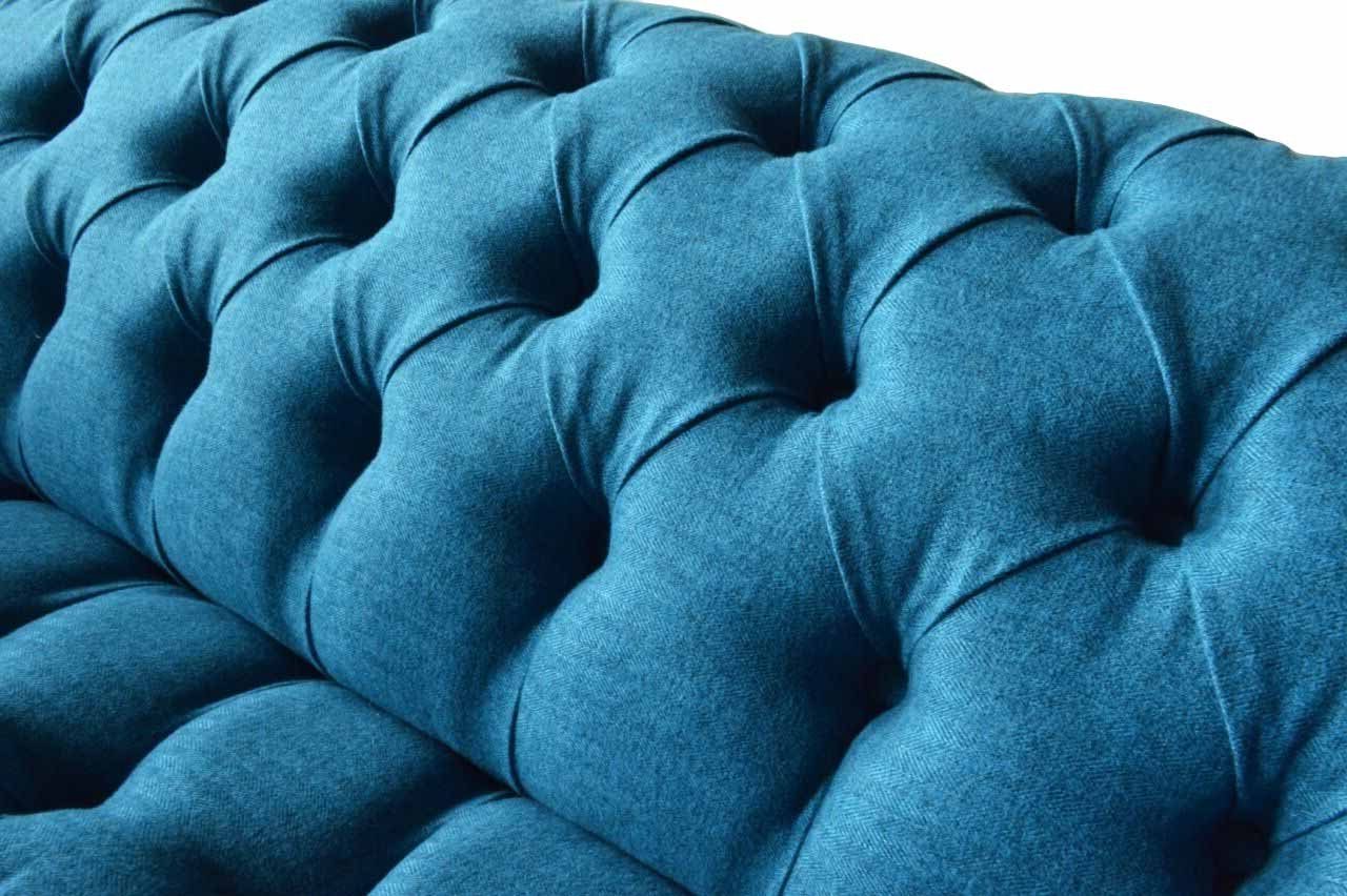 JVmoebel Chesterfield-Sofa, Chesterfield Couch Sofas Klassisch Wohnzimmer Design Sofa