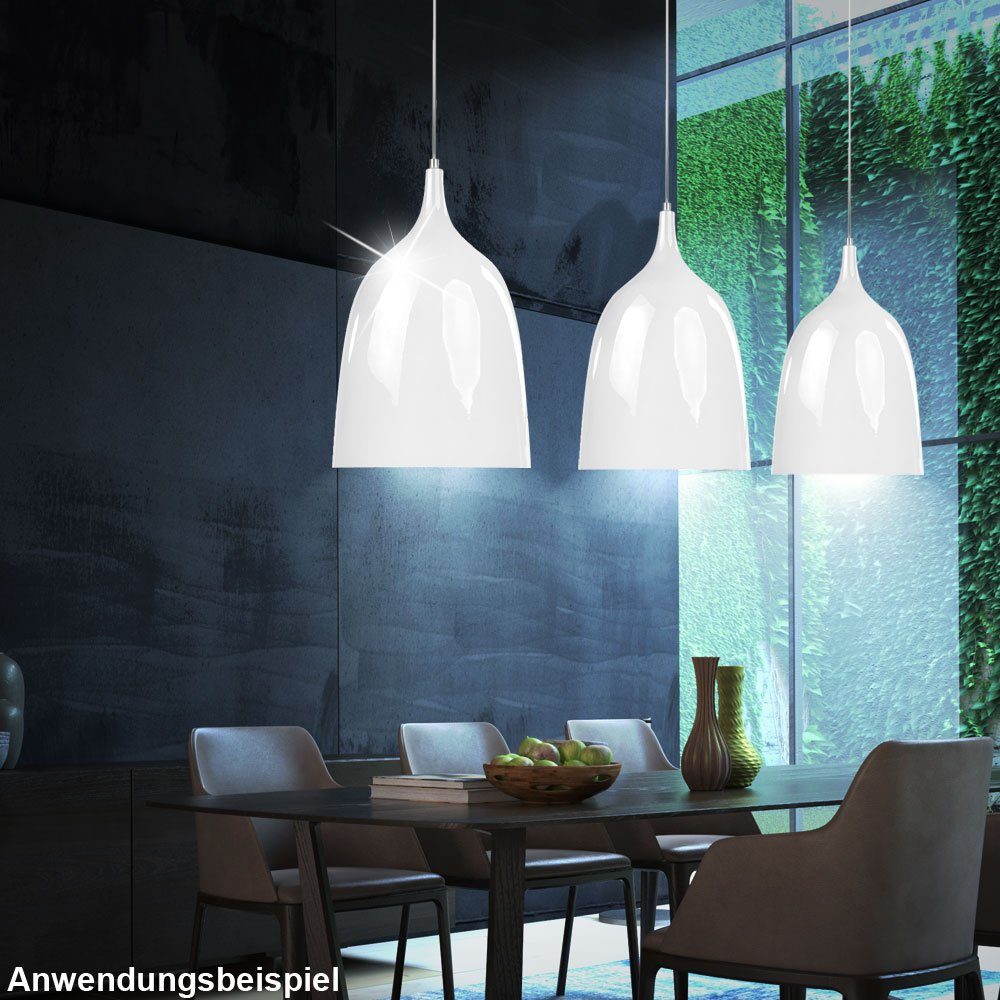 SPOT Light LED Pendelleuchte, Leuchtmittel Warmweiß, Farbwechsel, Zimmer Hänge inklusive, Beleuchtung Pendel Wohn Fernbedienung Lampe