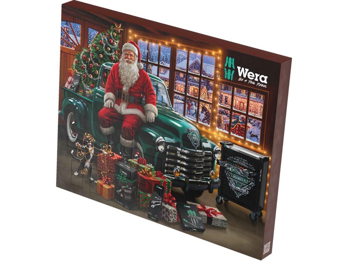 Wera Adventskalender 2026 (24-tlg), Für Handwerker und Werkzeug Enthusiasten