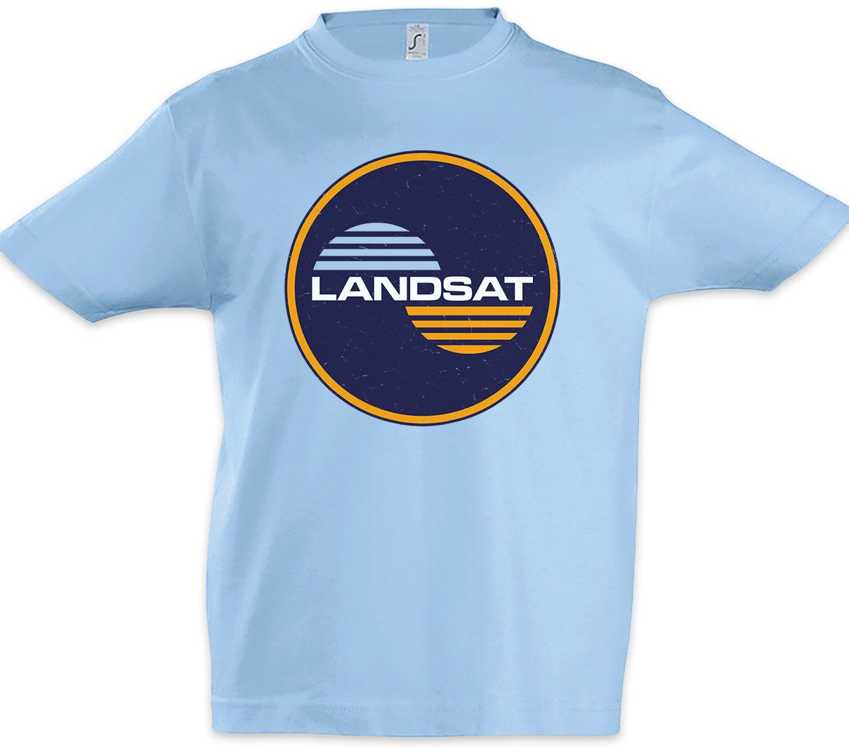 Print-Shirt Landsat II Kinder T-Shirt Logo Kong Symbol Zeichen King Skull Sign