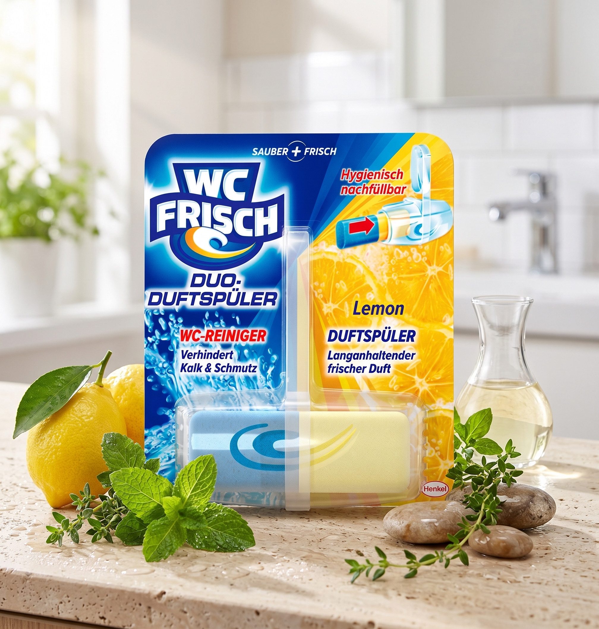 WC Frisch WC Frisch Duo-Duftspüler – Lemon WC-Reiniger