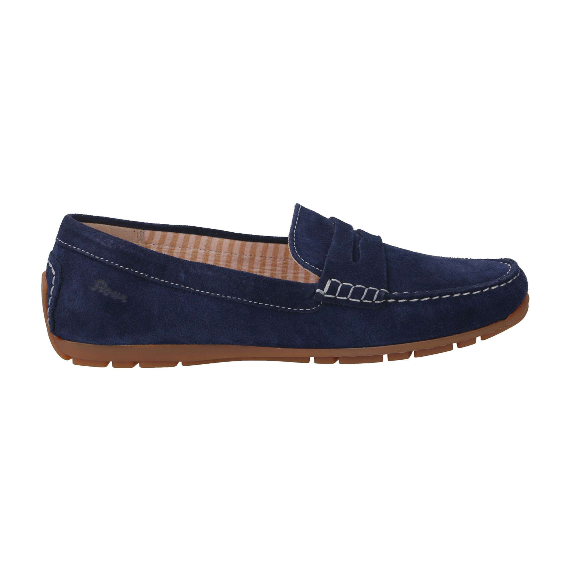 SIOUX Sioux 68660 CARMONA-700, Slipper & Mokassin, Blau, Damen Slipper günstig online kaufen
