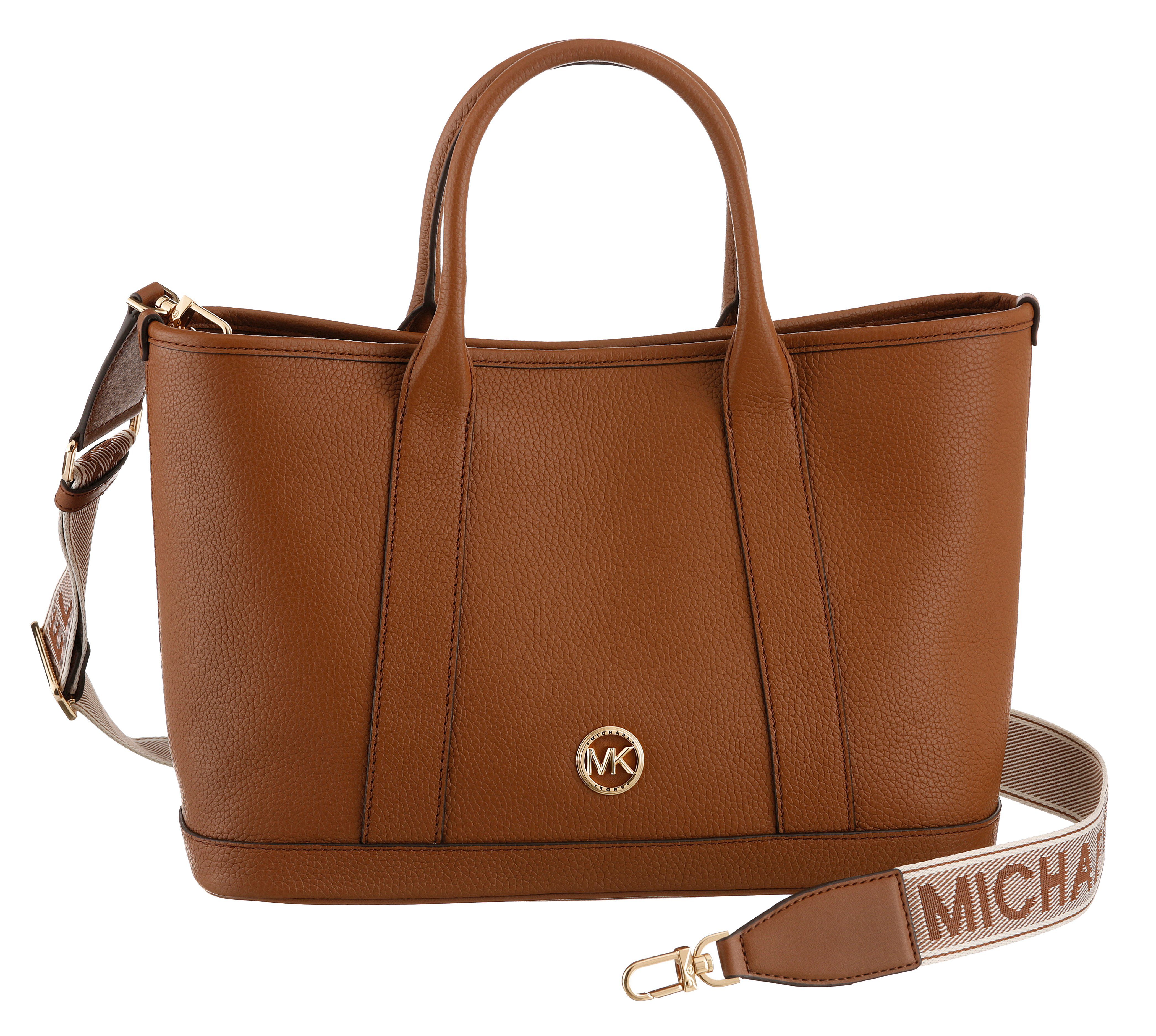 MICHAEL KORS Henkeltasche Luisa MD Satchel, Handtasche Damen Tasche Damen Schultertasche Henkeltasche Leder