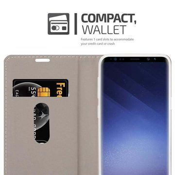 Cadorabo Handyhülle Samsung Galaxy S9 Samsung Galaxy S9, Klappbare Handy Schutzhülle - Hülle - mit Standfunktion und Kartenfach