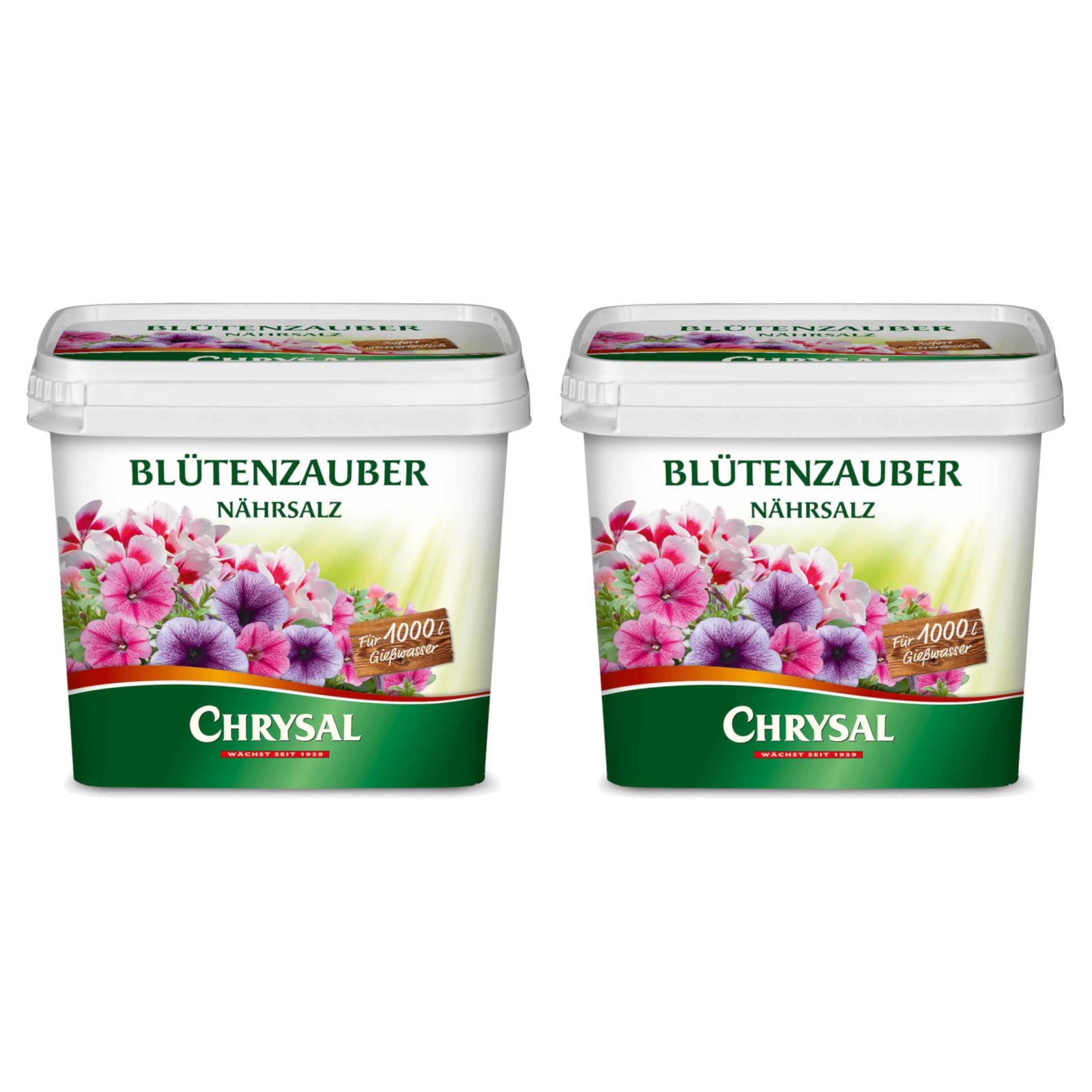 Chrysal Pflanzenstärkungsmittel Blütenzauber Nährsalz 2x 1 kg