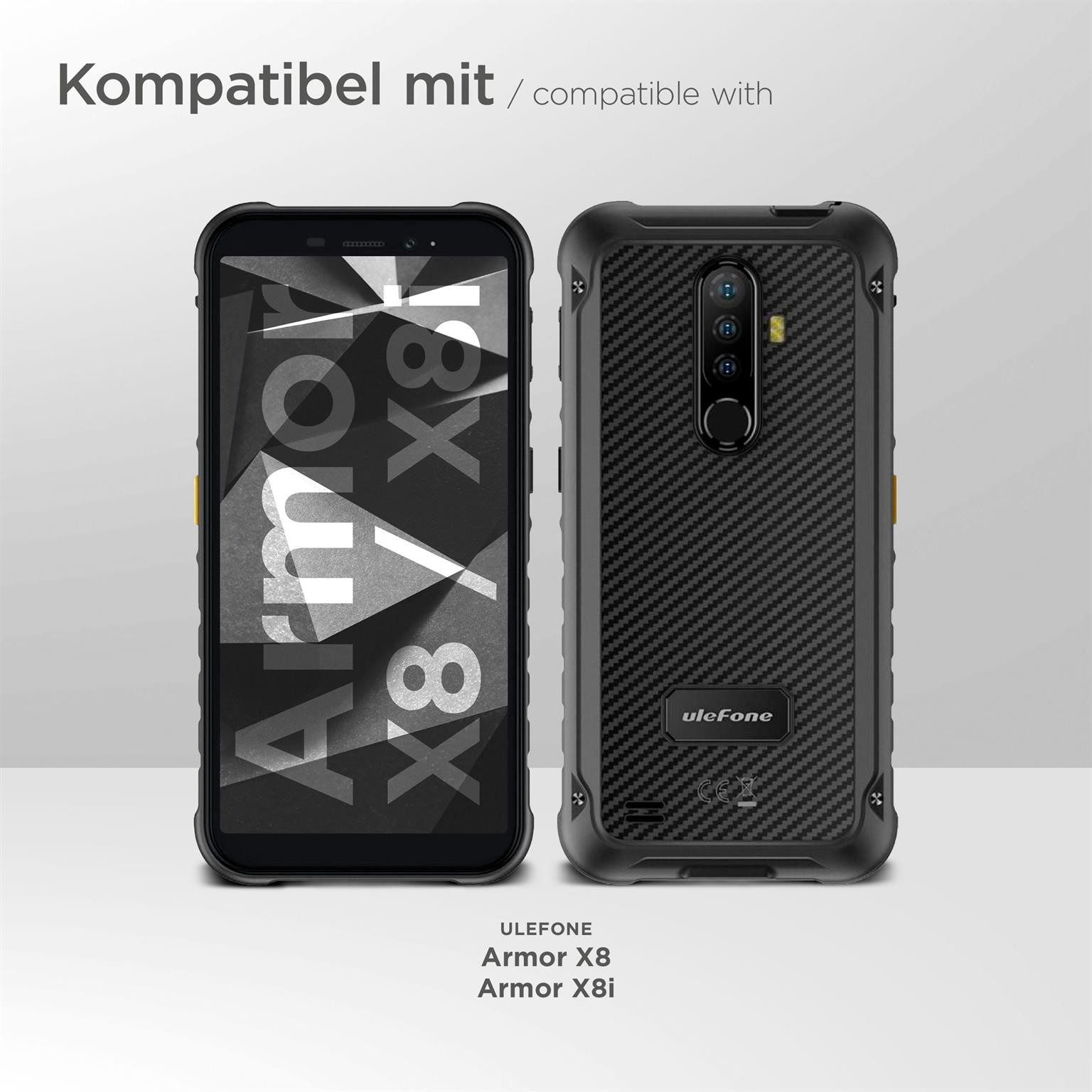 ONEFLOW Laufgürtel für Ulefone Armor X8 Lauftasche ActivePro Belt Schwarz Sport Handytasche zum Joggen Damen Herren Bauchtasche Handy Running