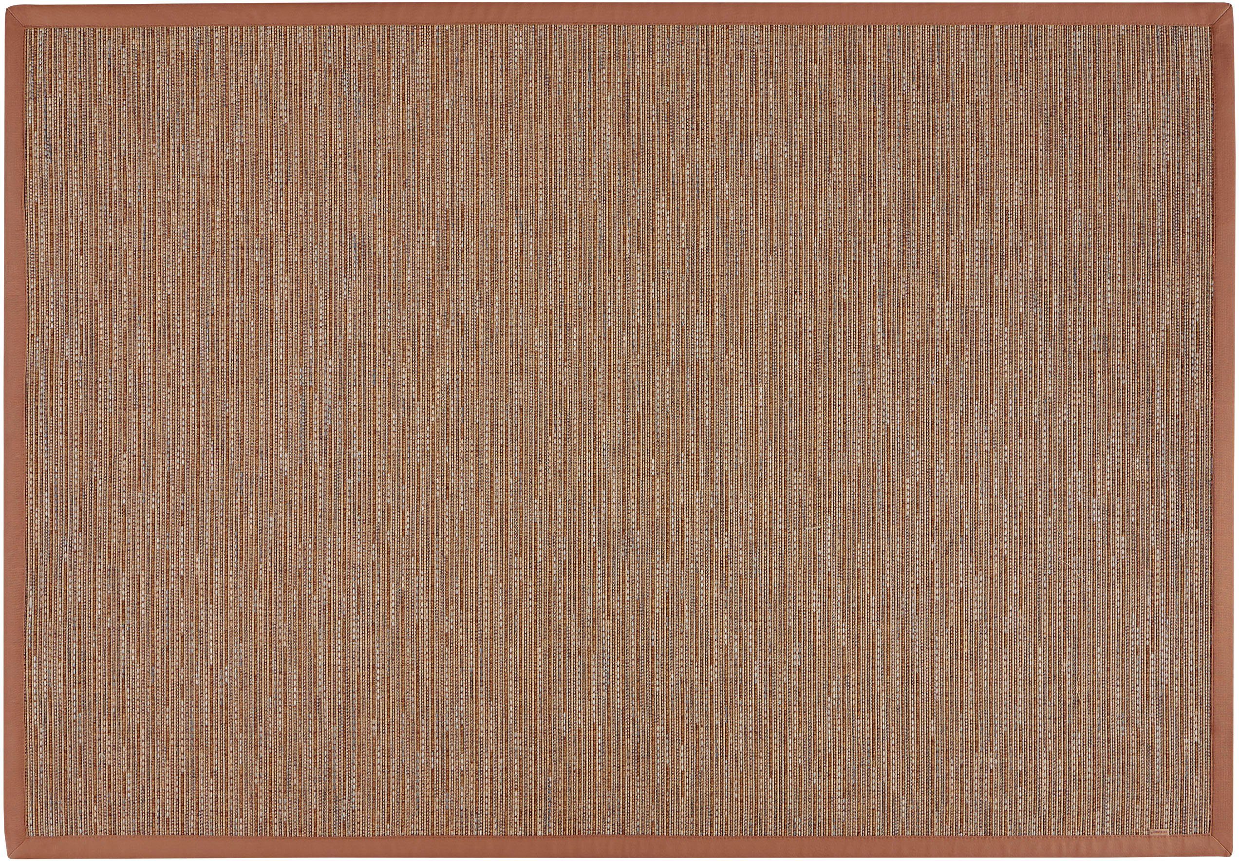 Dekowe Teppich Naturino Effekt, rechteckig, Höhe: 8 mm, Flachgewebe, Sisal-Optik, mit Bordüre, In- und Outdoor geeignet