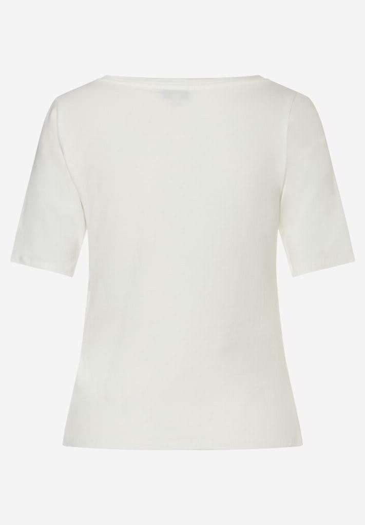 MORE&MORE Kurzarmshirt T-Shirt mit Wording – Bild 3 von 3