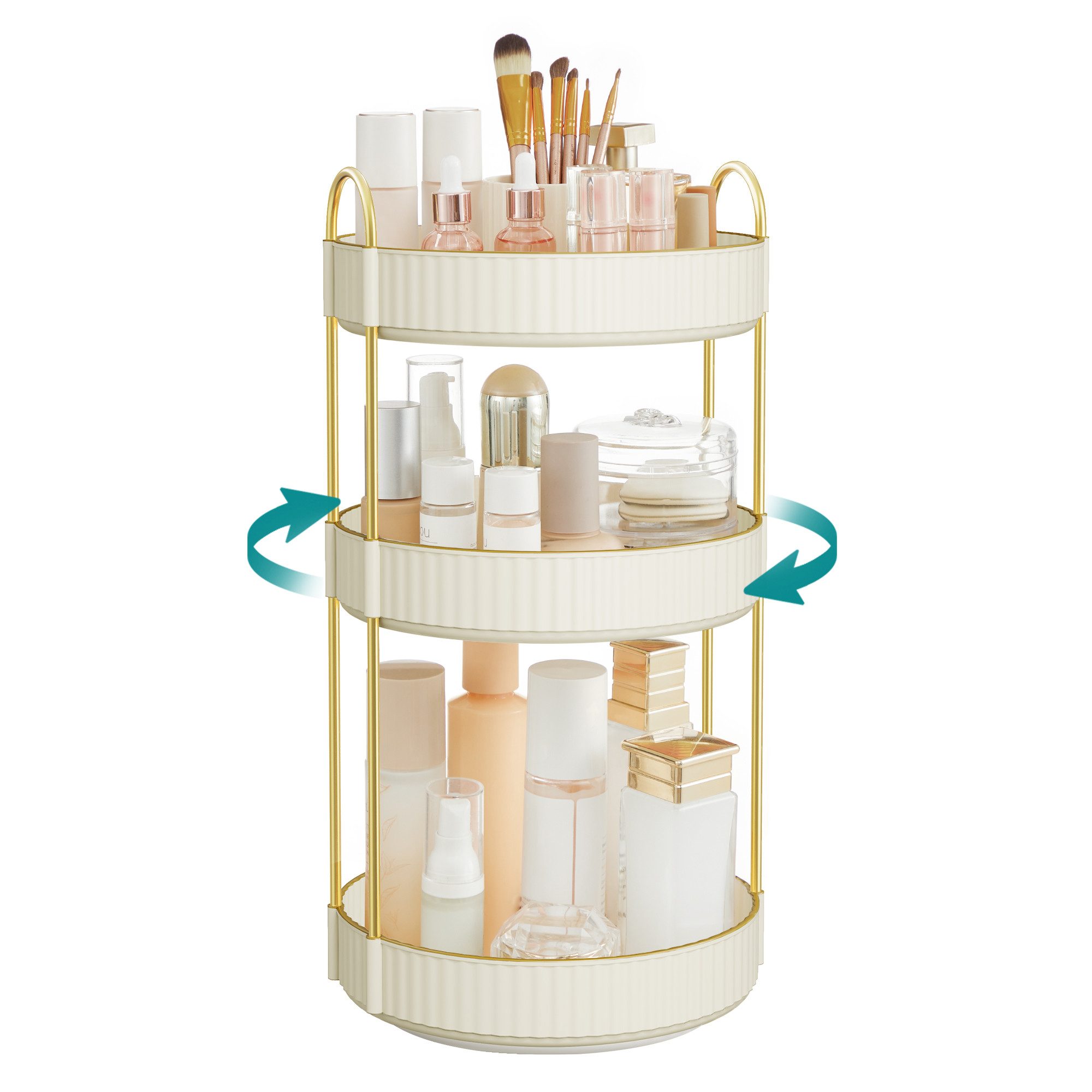 SONGMICS Make-Up Organizer, Organizer, 360° Drehbarer, Kosmetik Aufbewahrun günstig online kaufen