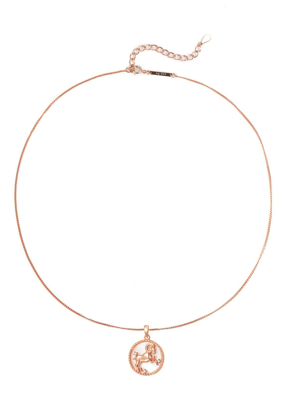Hey Happiness Silberkette Damen mit Sternzeichen günstig online kaufen