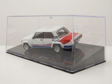 ixo Models Modellauto Lada 2105 VFTS 1983 weiß rot blau Modellauto 1:43 ixo models, Maßstab 1:43