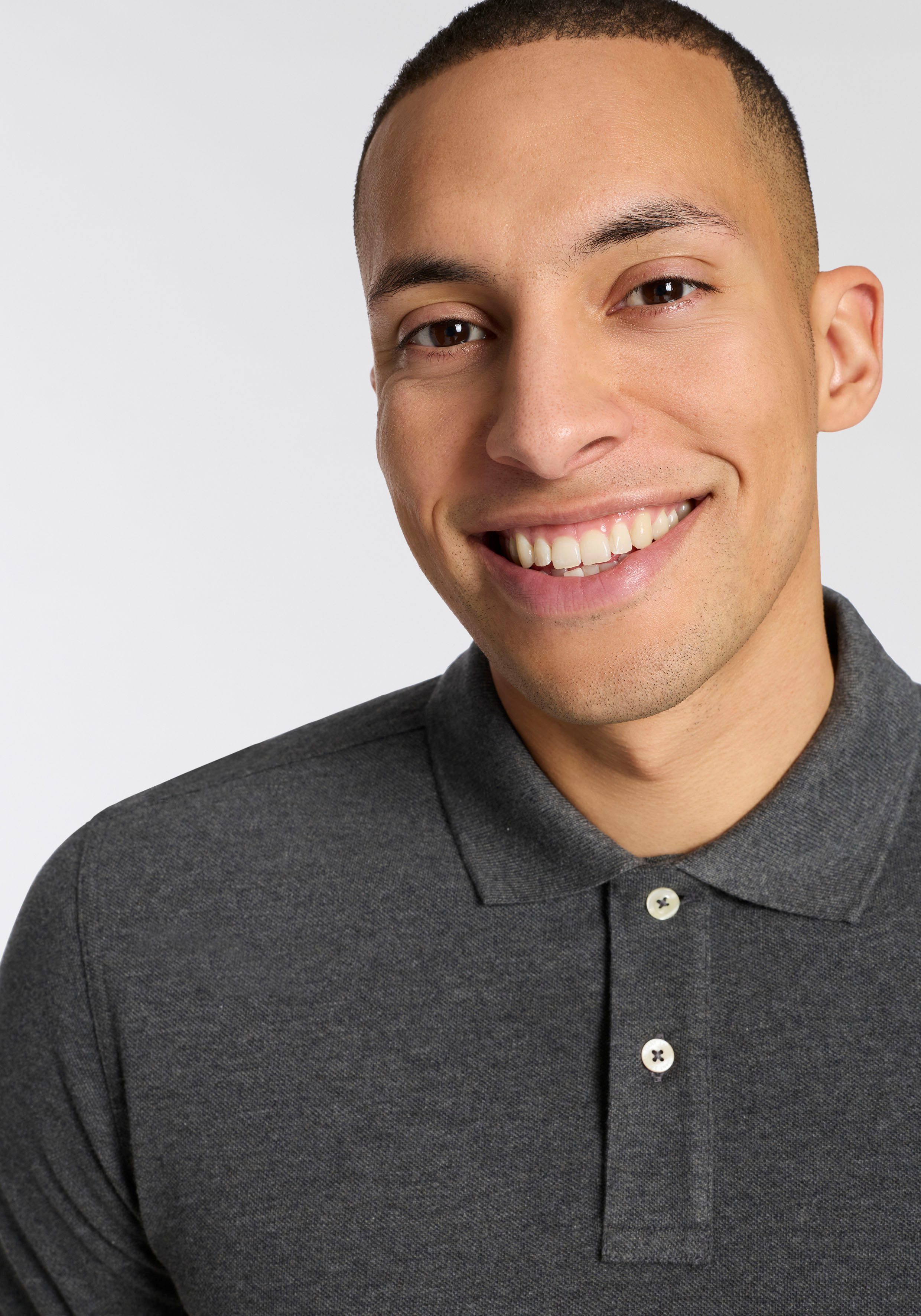 Gant Poloshirt REG EMB ARCHIVE SHIELD POLO Mit Schlitzen an der Seite
