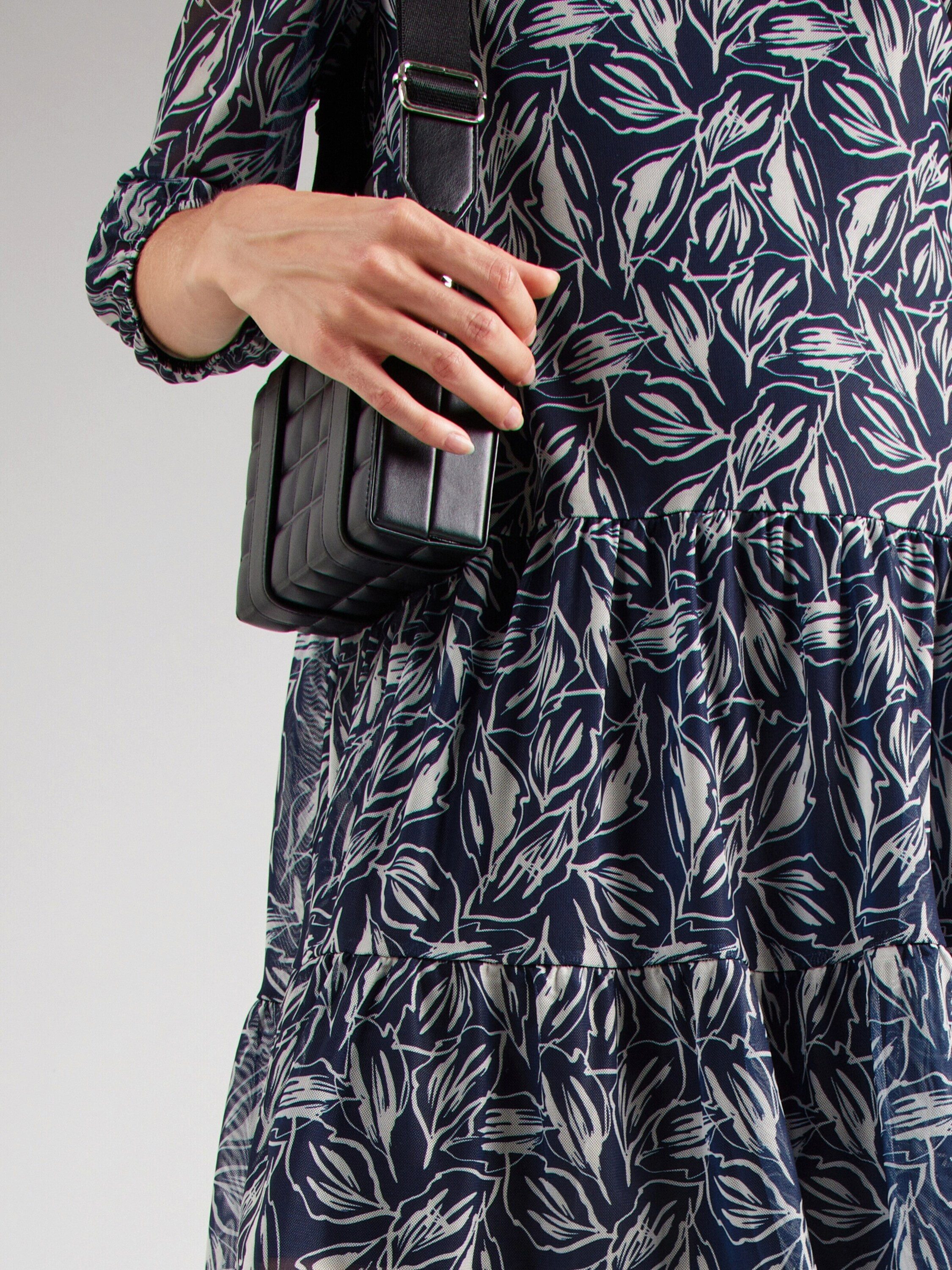 ZABAIONE Sommerkleid Ne44vra (1-tlg) Drapiert/gerafft