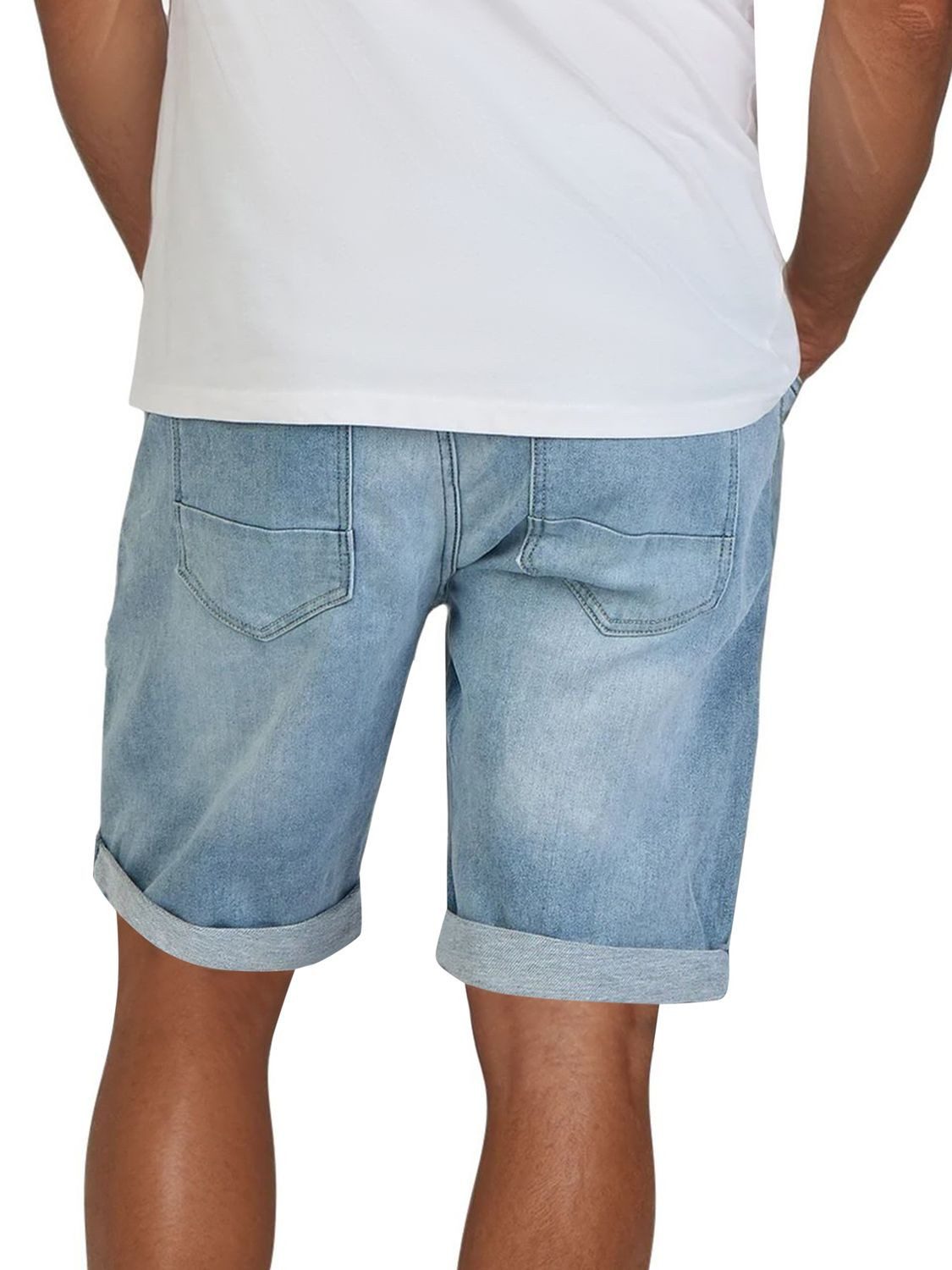 DENIMFY Jeansshorts Herren Shorts DFAri Regular Fit Bermudashorts mit Stretch – Bild 2 von 4