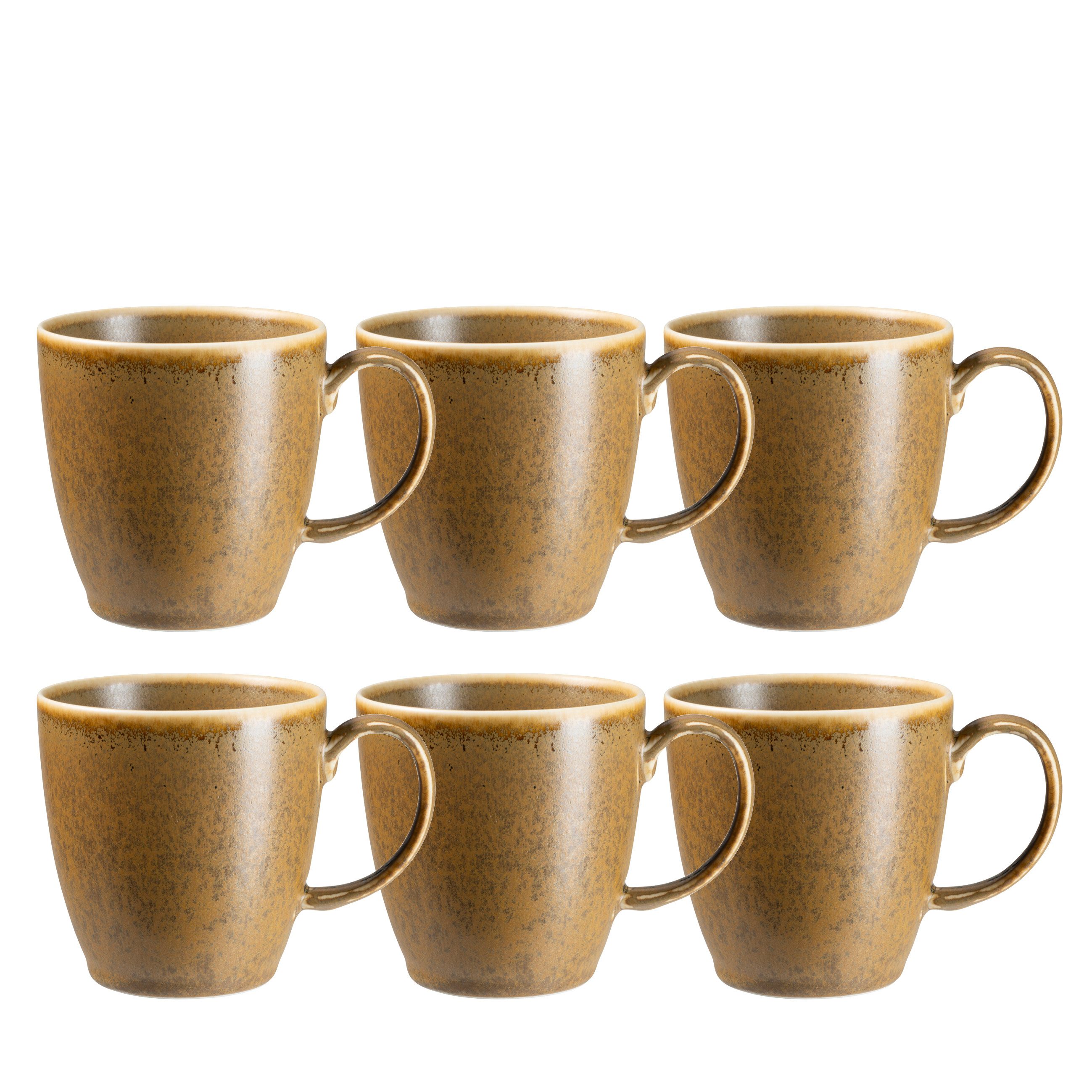 MÄSER Becher Grumpy, 6-tlg., Porzellan