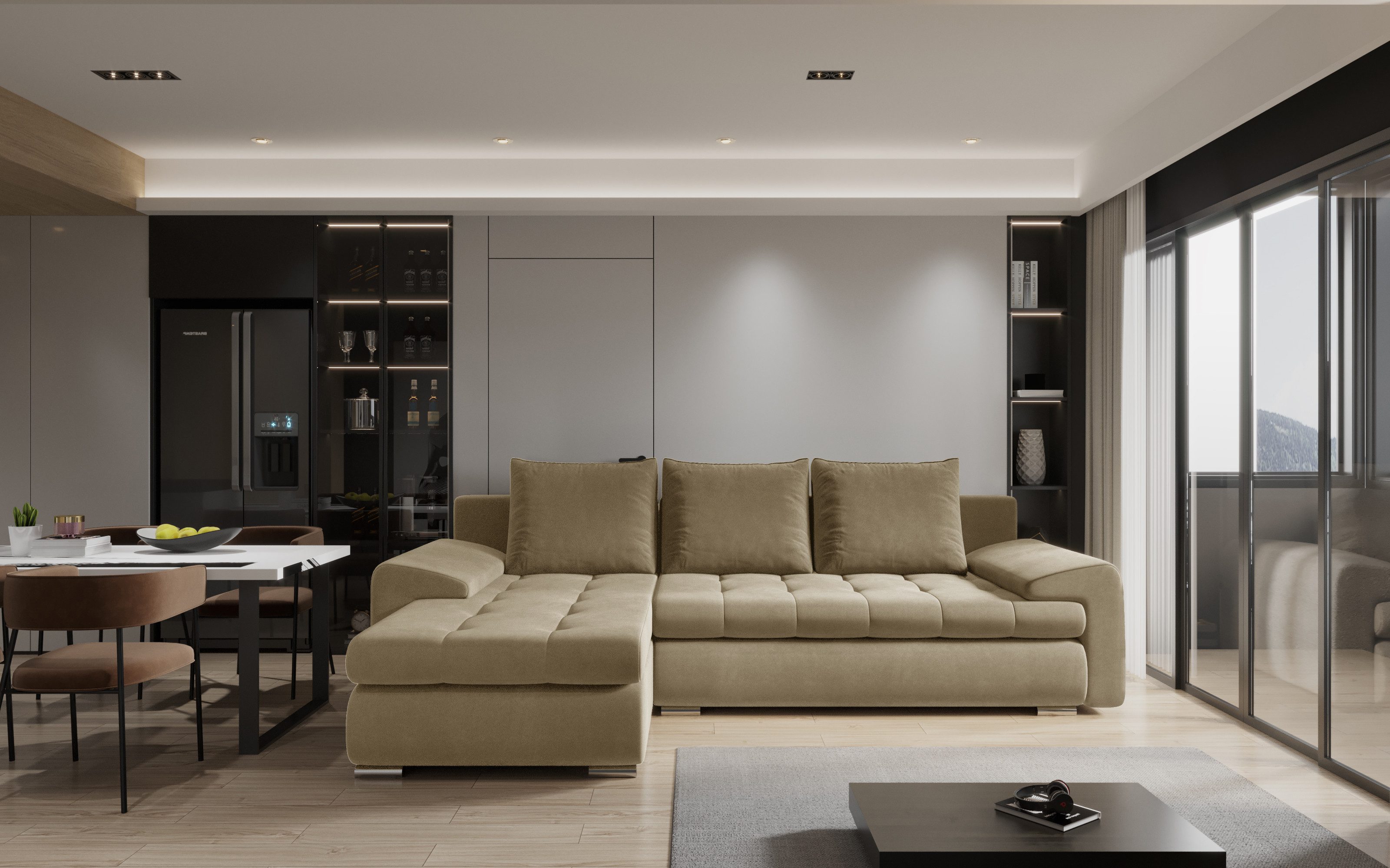 Kaiser Möbel Ecksofa Elegantes und modernes günstig online kaufen
