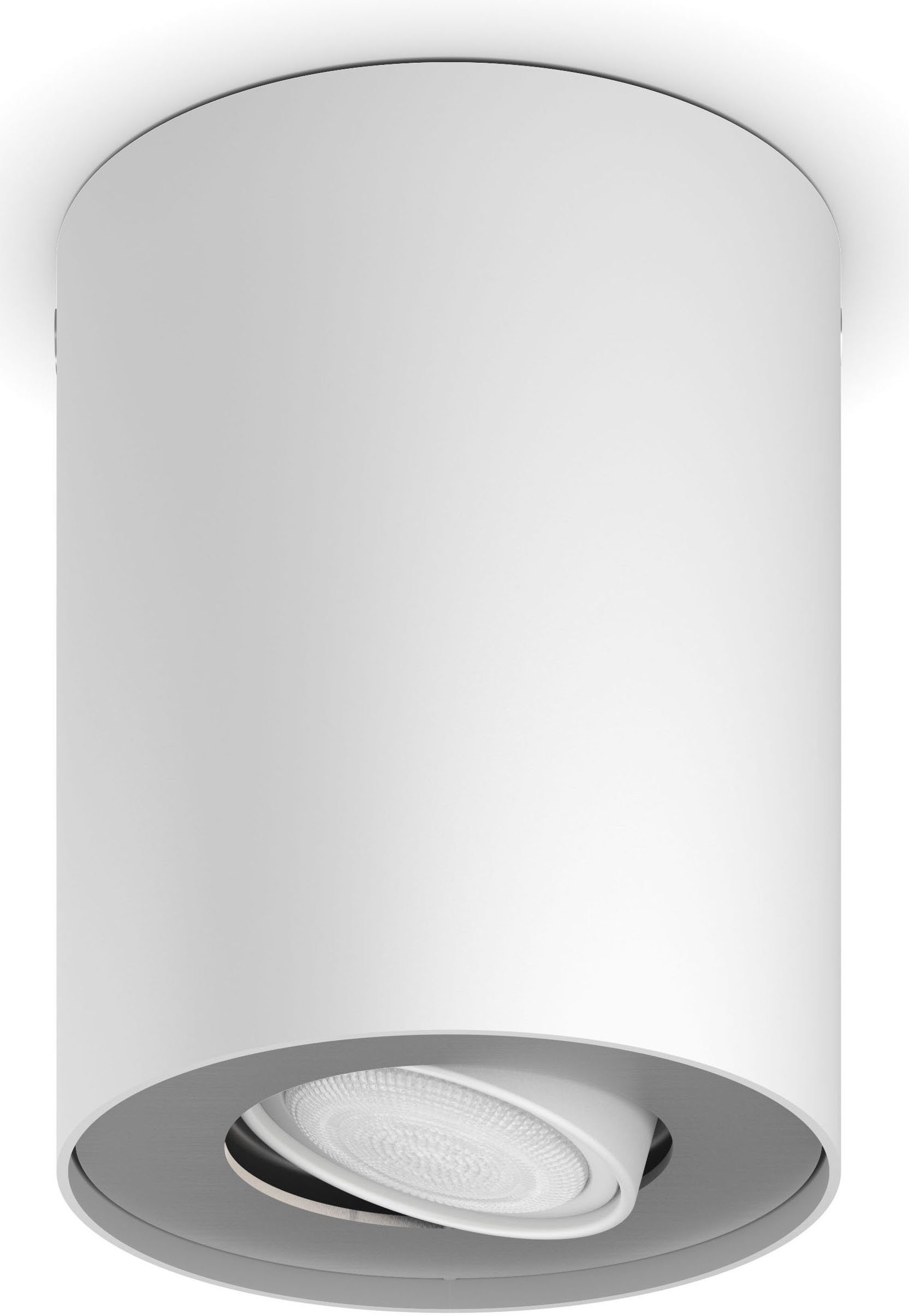 Philips Hue LED Deckenspot Pillar, Smart Home, Leuchtmittel wechselbar,  Neutralweiß, Hue Dimmschalter, steuerbar per Bluetooth oder Hue Bridge