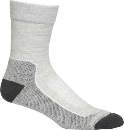 ICEBREAKER Wandersocken W Hike+ Light Crew BLIZZARD HTHR