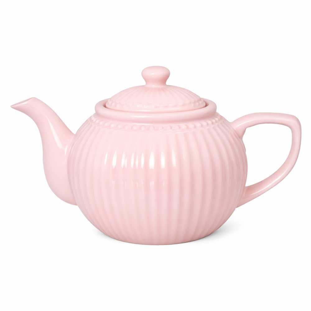 Greengate Teekanne Greengate XL Teekanne ALICE PALE PINK Rosa 1,5 Liter