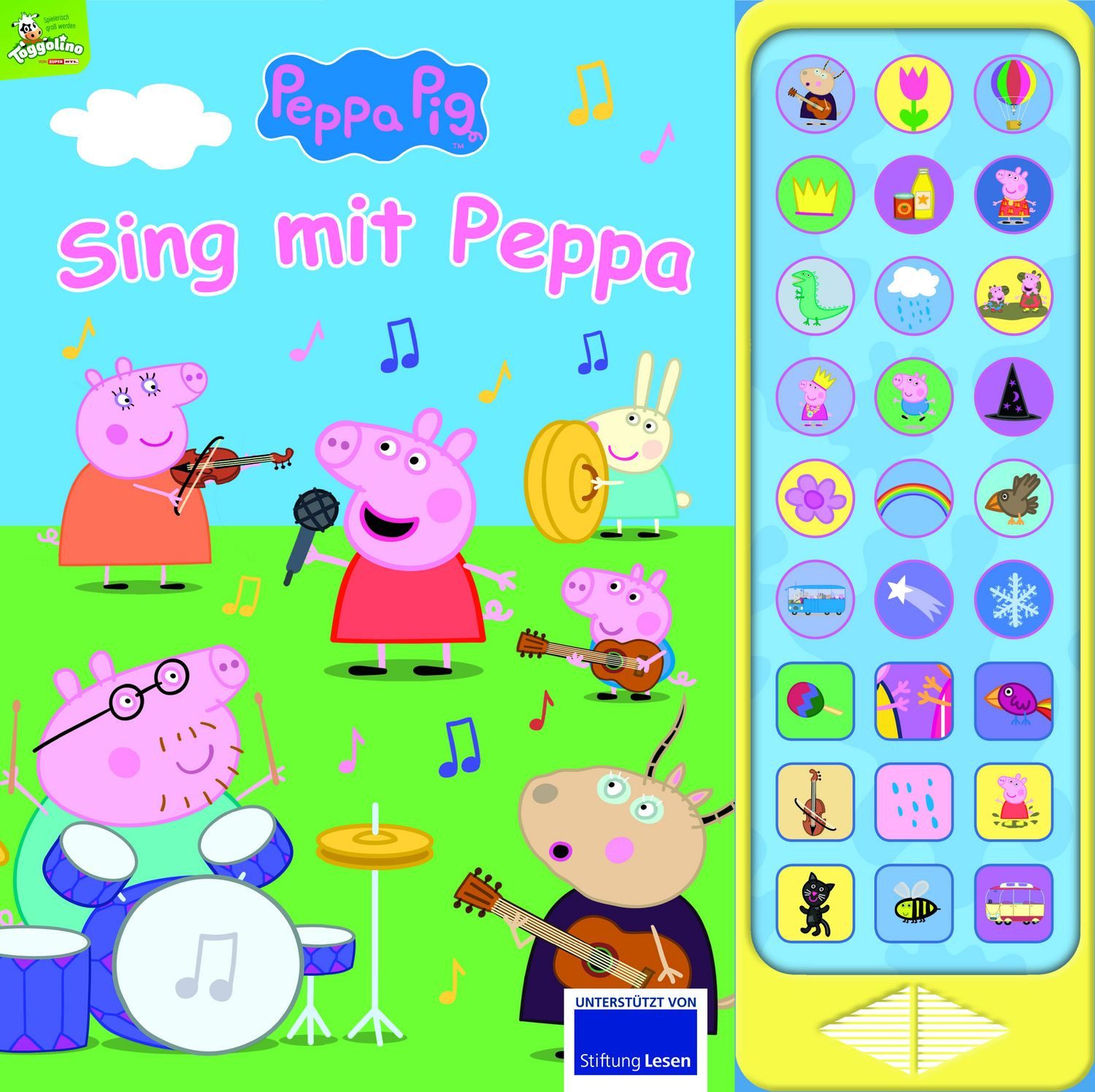 Peppa Pig - Sing mit Peppa Pig - 27-Button-Soundbuch mit 24 Seiten für / diverse