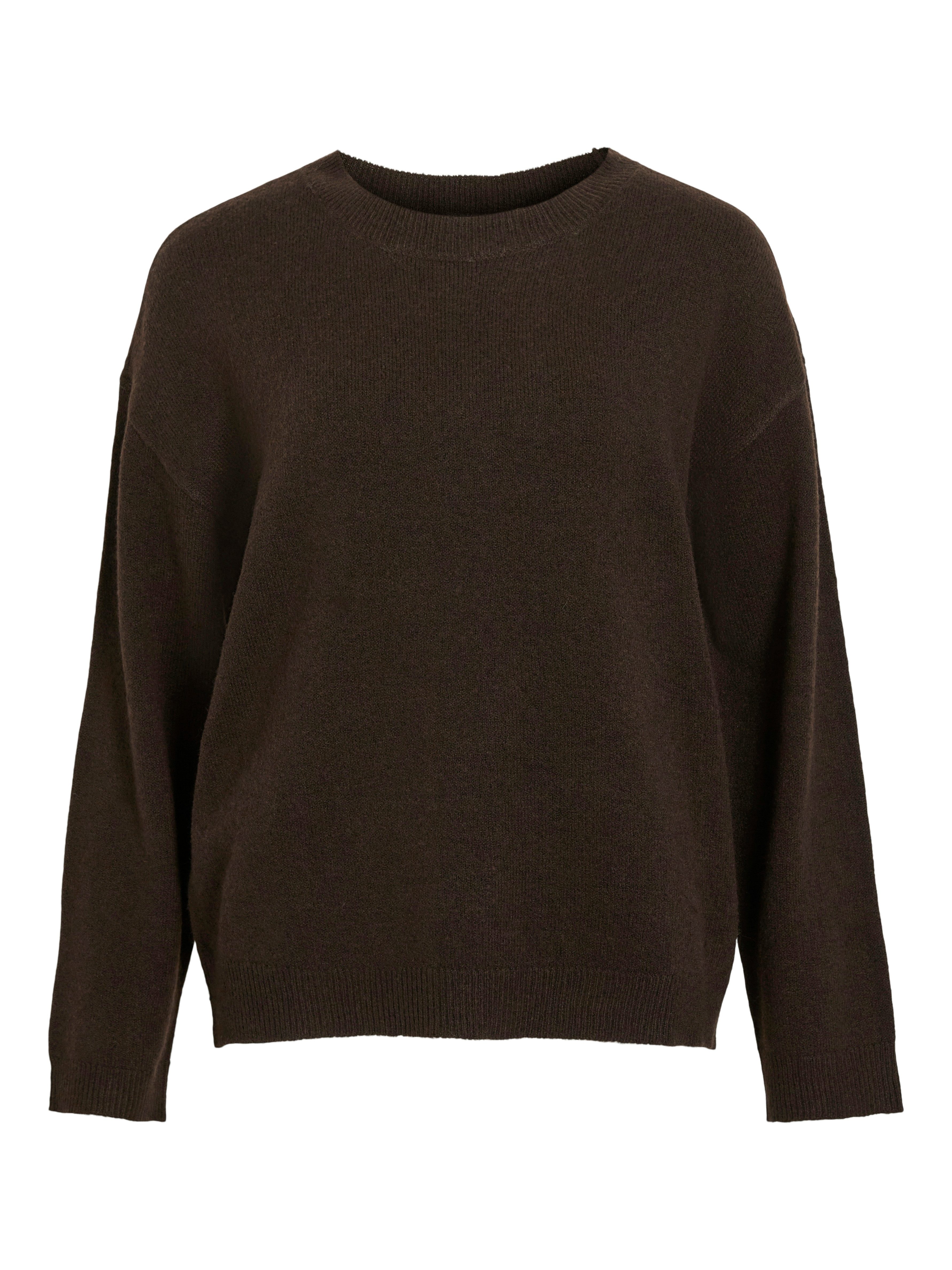 Strickpullover VILIGA L/S O-NECK KNIT TOP - NOOS
