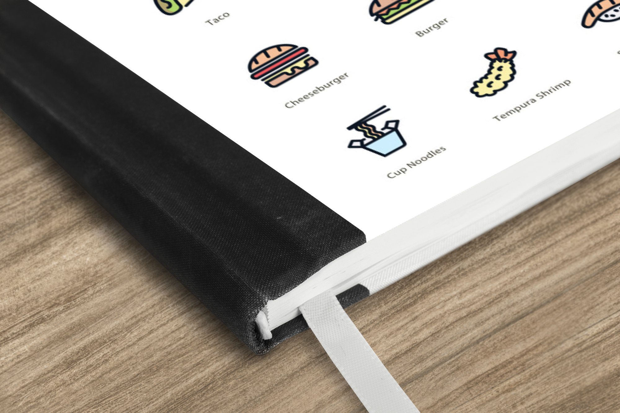 Thumbnail - MuchoWow Notizbuch Küche - Lebensmittel, Notebook, Notizblock a5, Tagebuch, Journal Liniert