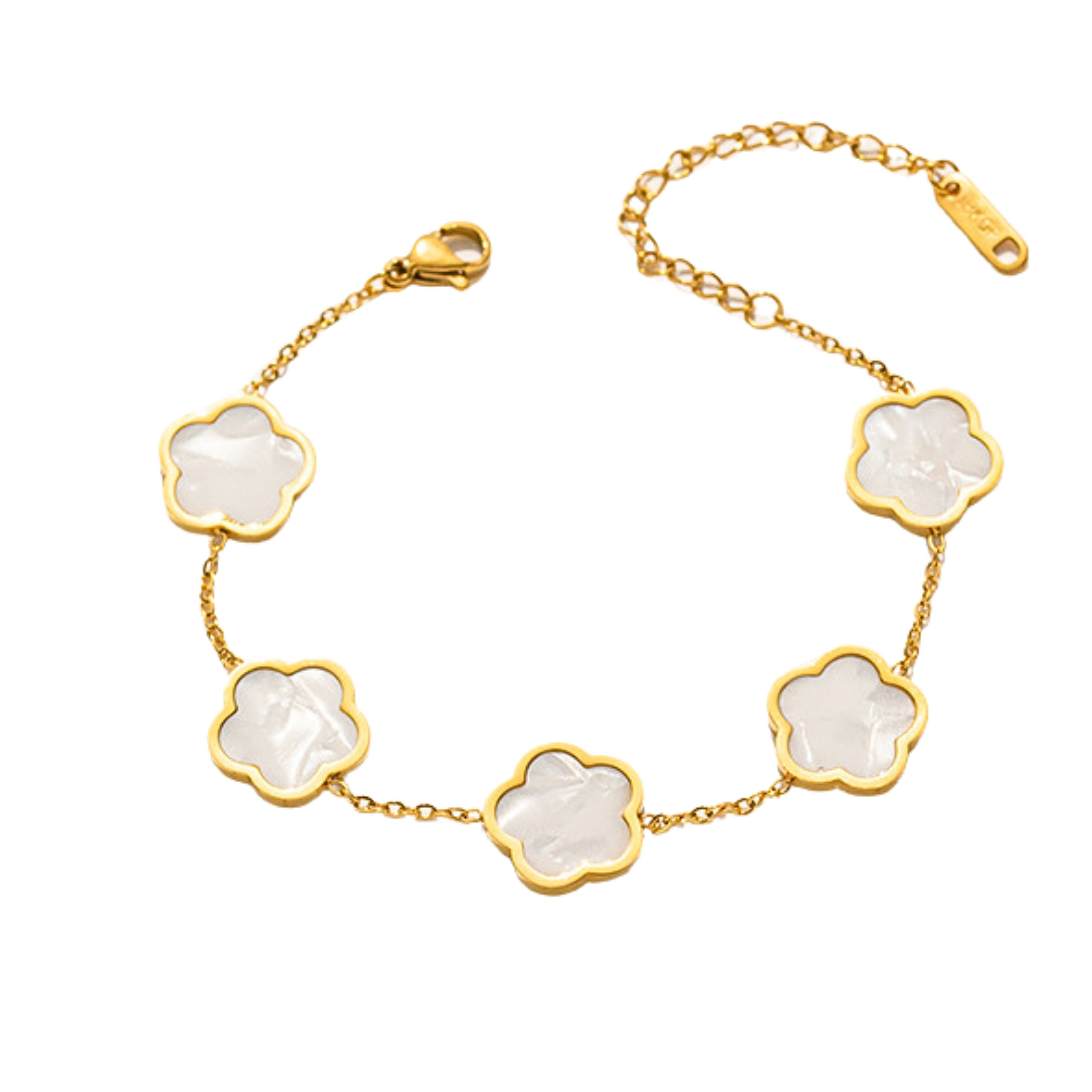 GOLDKLEIN Schmuckset Blume Schmuck Set Gold für Damen Armband Ohrstecker Ha günstig online kaufen